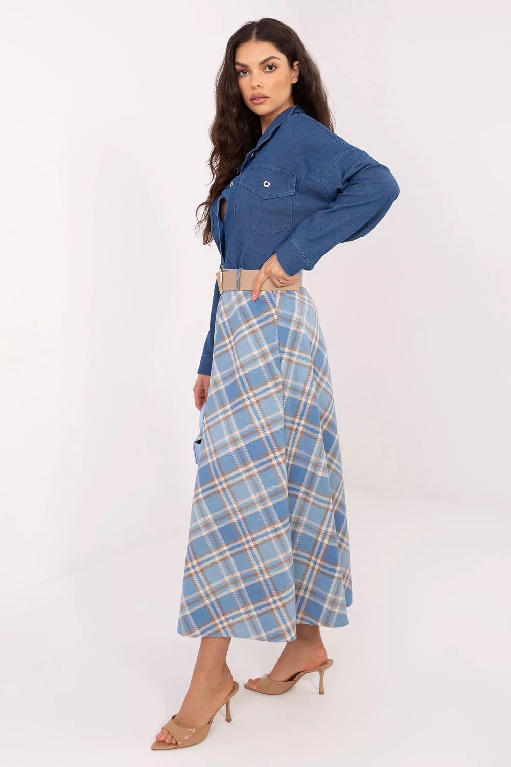 Ilga sijono modelis 226010 Italy Moda