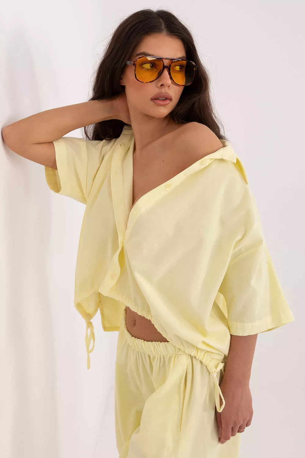 Trumpas rankovės marškinėliai 226015 Italy Moda