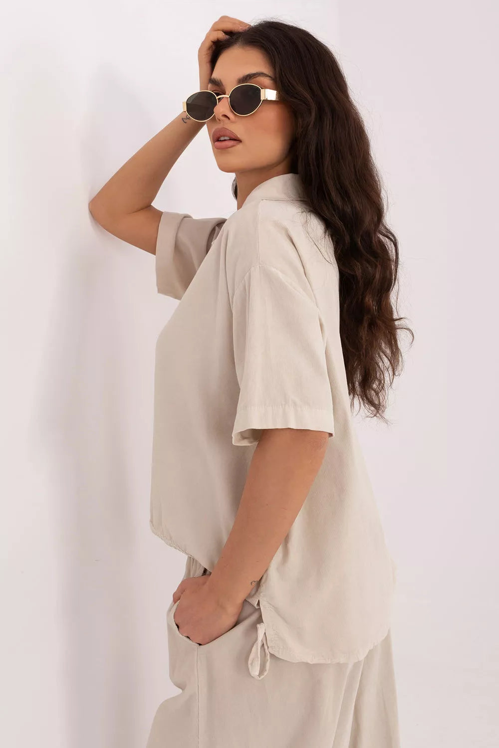 Marskinėliai trumpomis rankovėmis, modelis 226019 Italy Moda