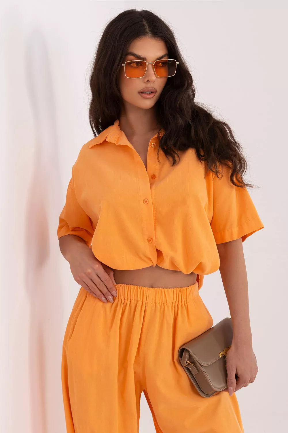 Marškiniai trumpomis rankovėmis modelis 226022 Italy Moda