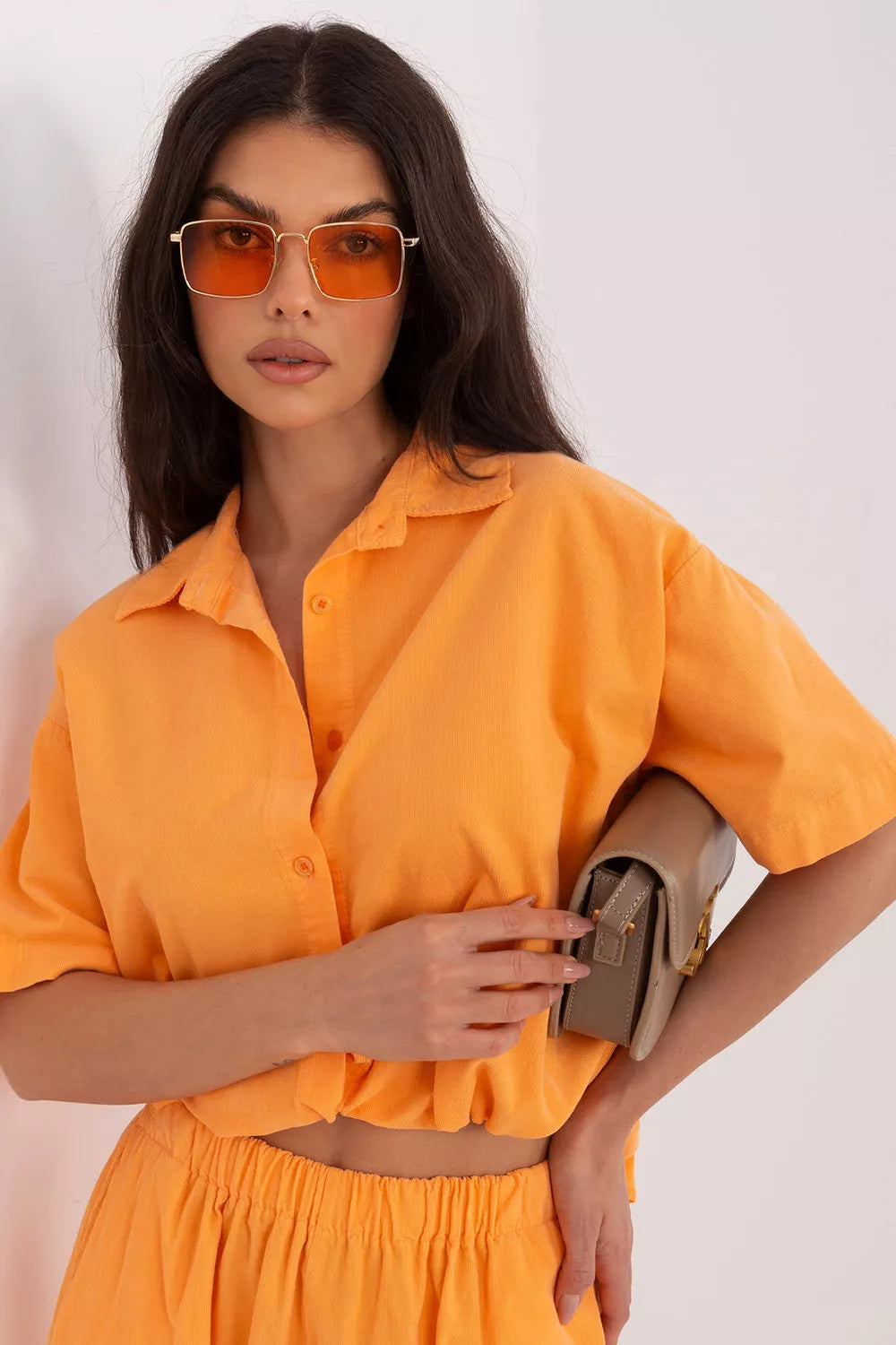 Marškiniai trumpomis rankovėmis modelis 226022 Italy Moda