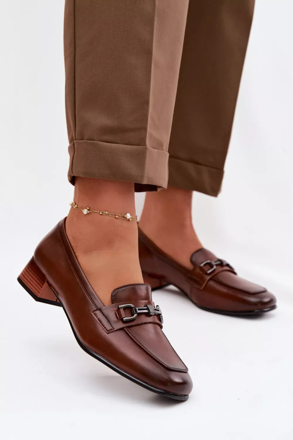 Žemi bateliai su kulnu modelis 226084 Step in style