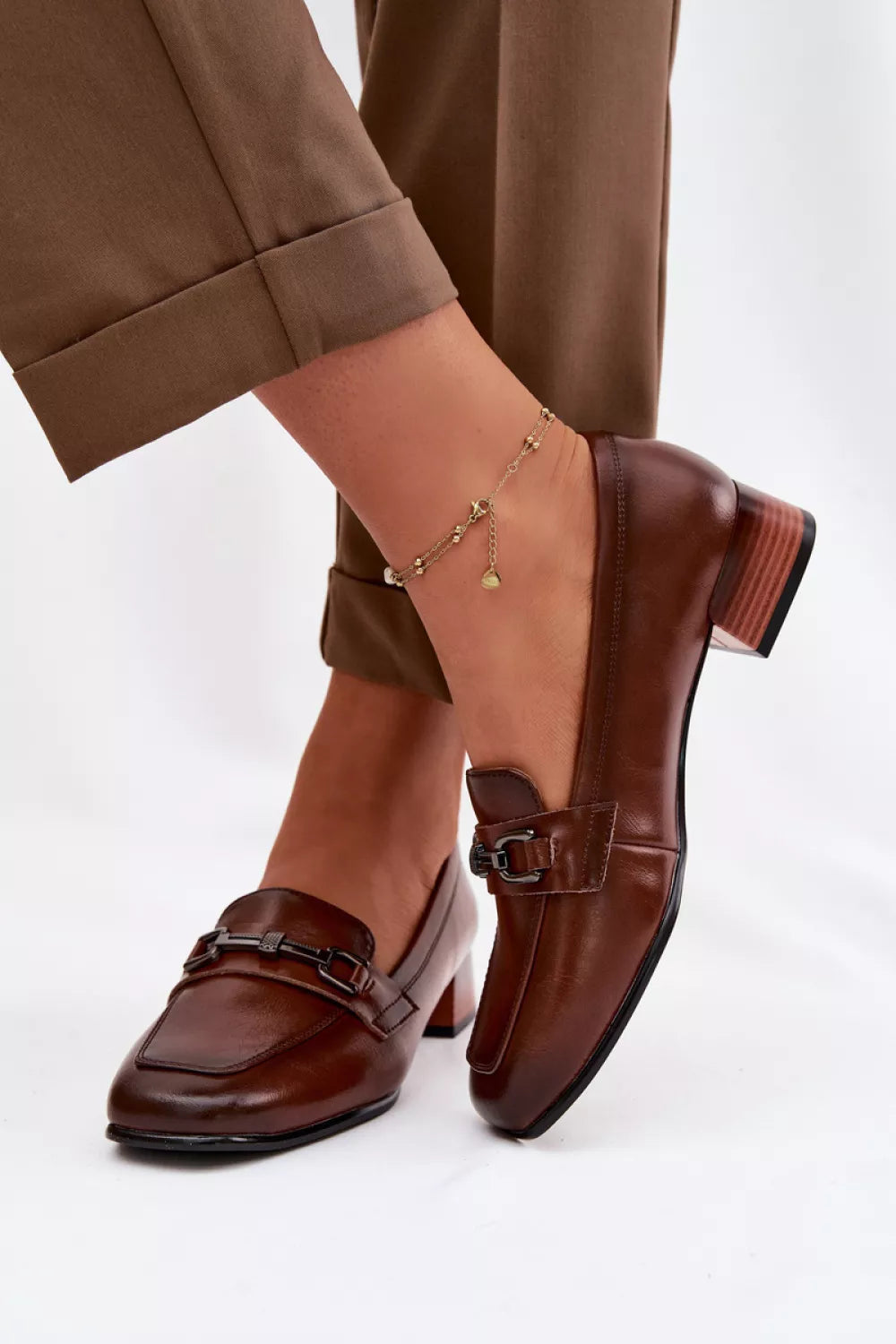 Žemi bateliai su kulnu modelis 226084 Step in style