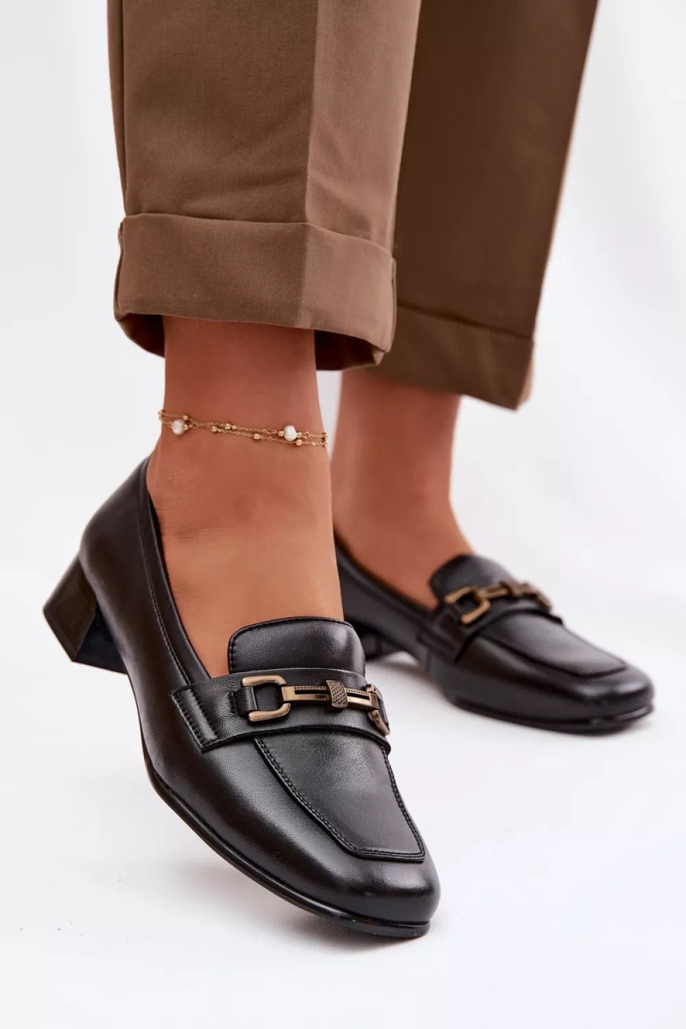 Žemi batai su kulnu, modelis 226085 „Step in style“