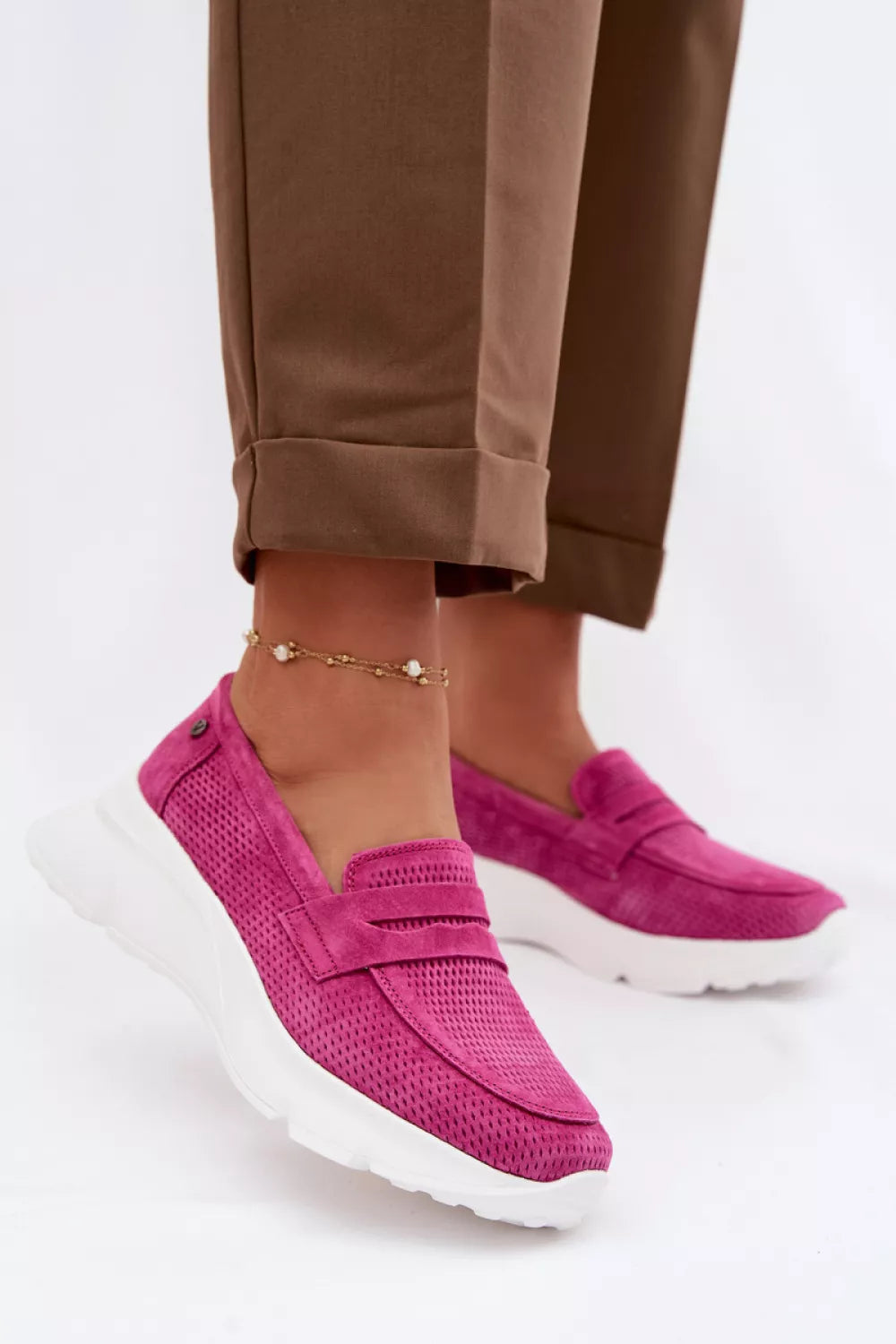 Mocasinų modelis 226101 Ženkite stilingai