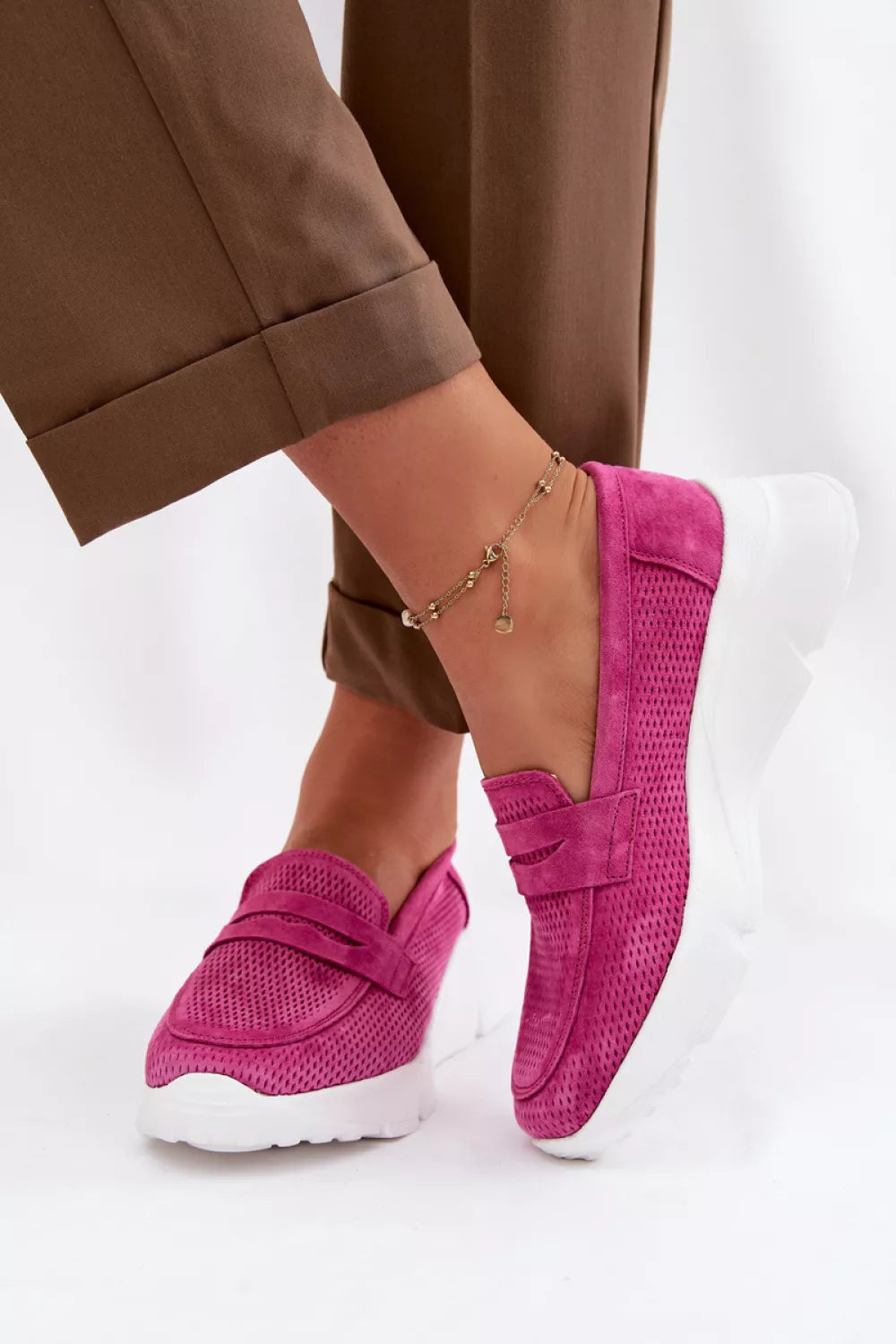 Mocasinų modelis 226101 Ženkite stilingai