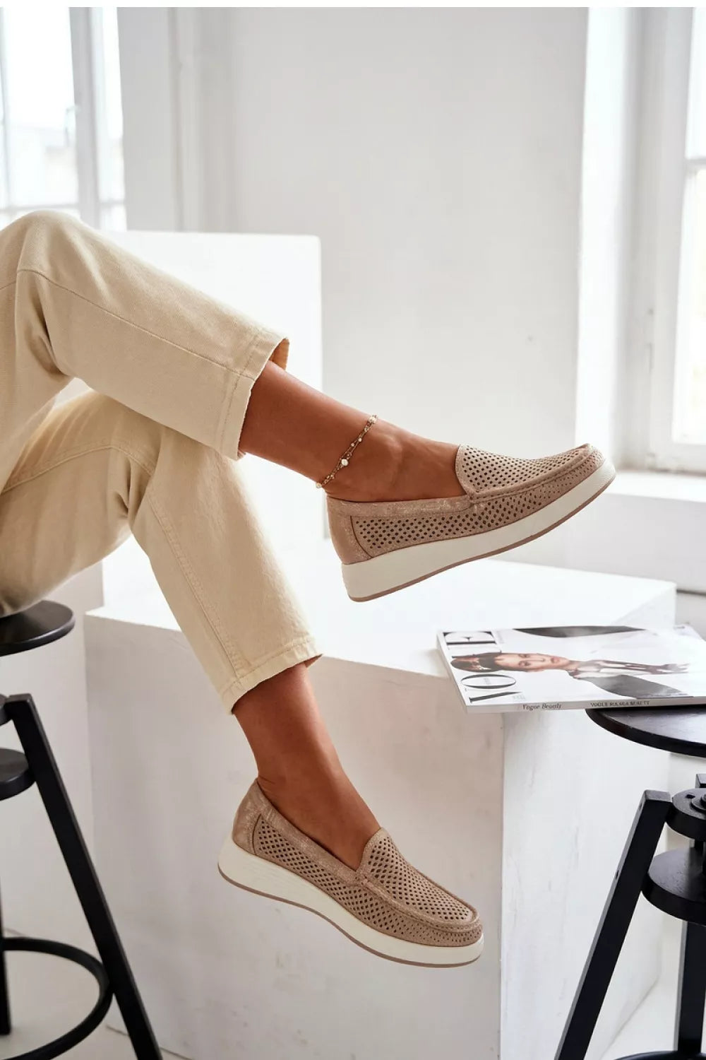 Mocasinų modelis 226104 „Step in style“