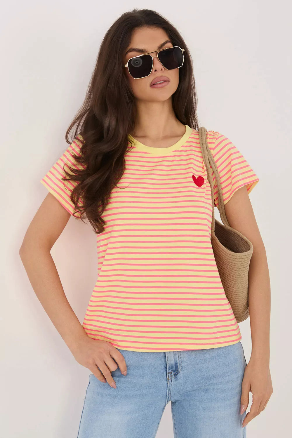 T-shirt modelis 226225 Italy Moda