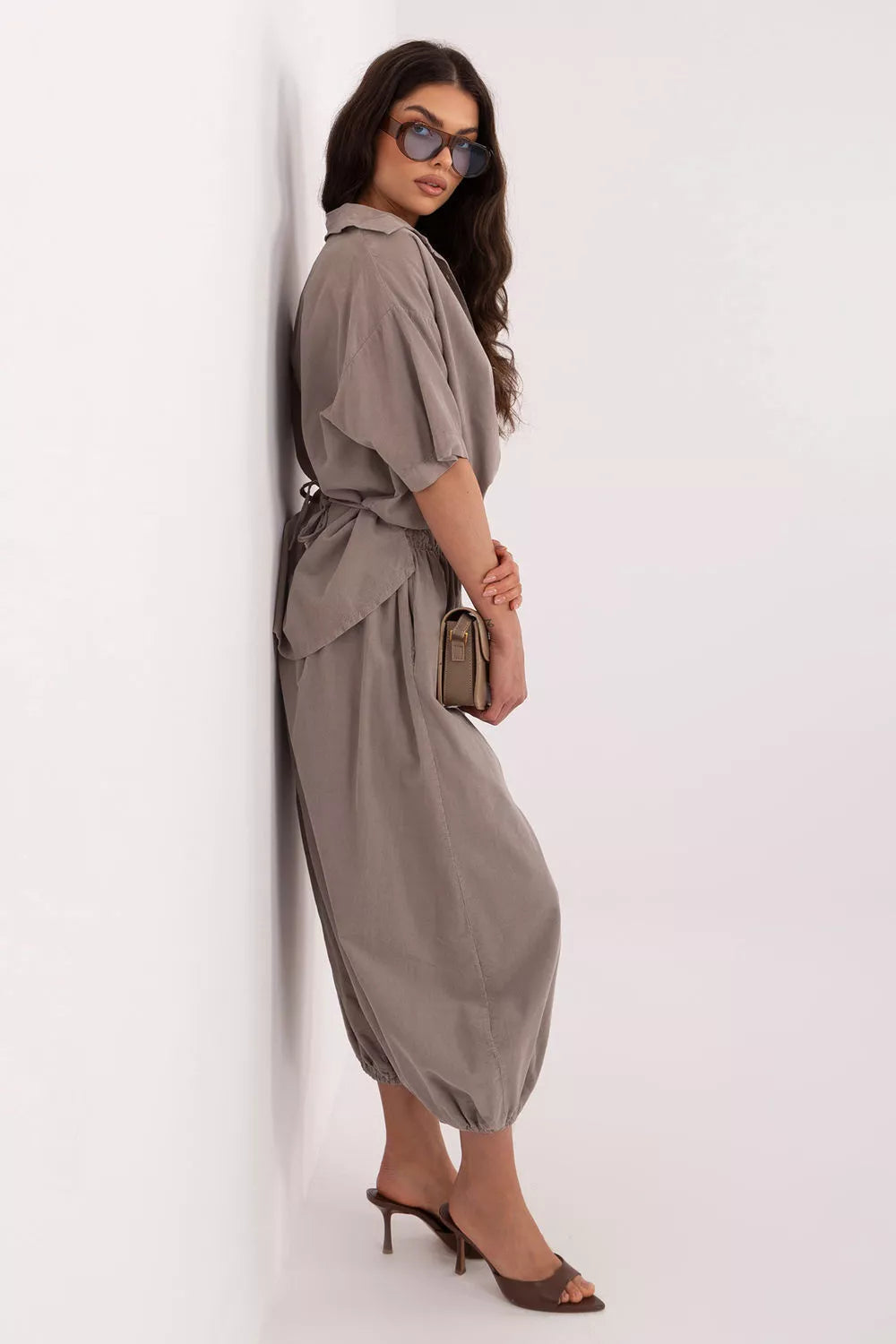Kordūro kelnės, modelis 226227 Italy Moda