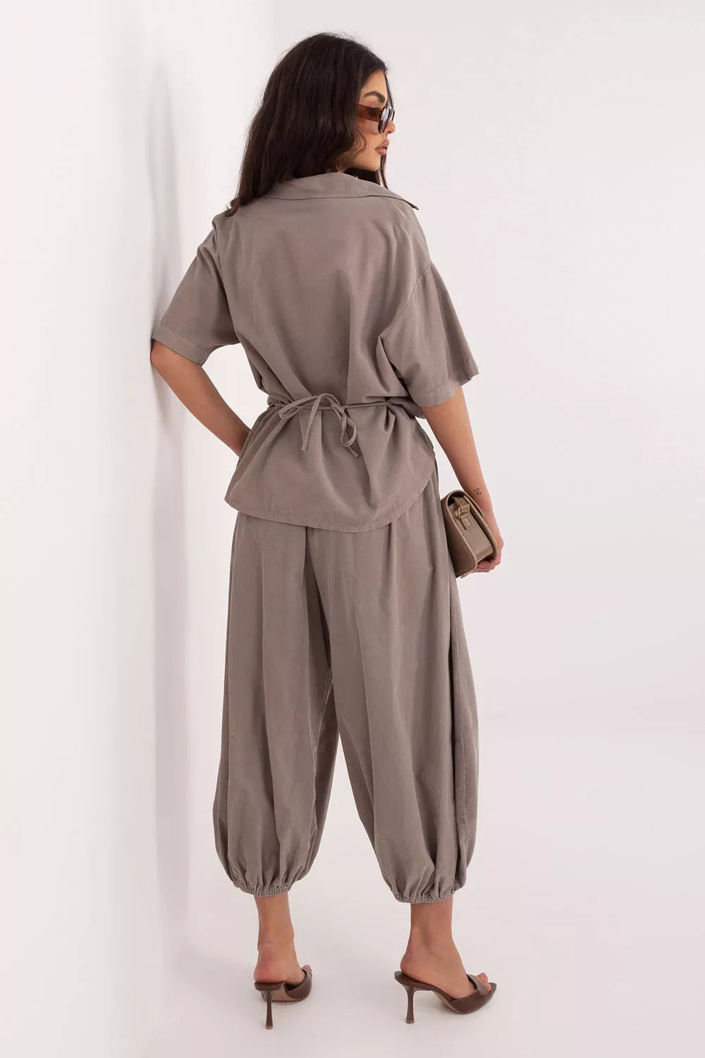 Kordūro kelnės, modelis 226227 Italy Moda