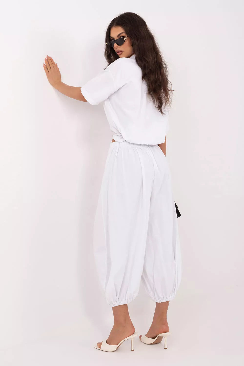 Kordūrinės kelnės, modelis 226234 Italy Moda