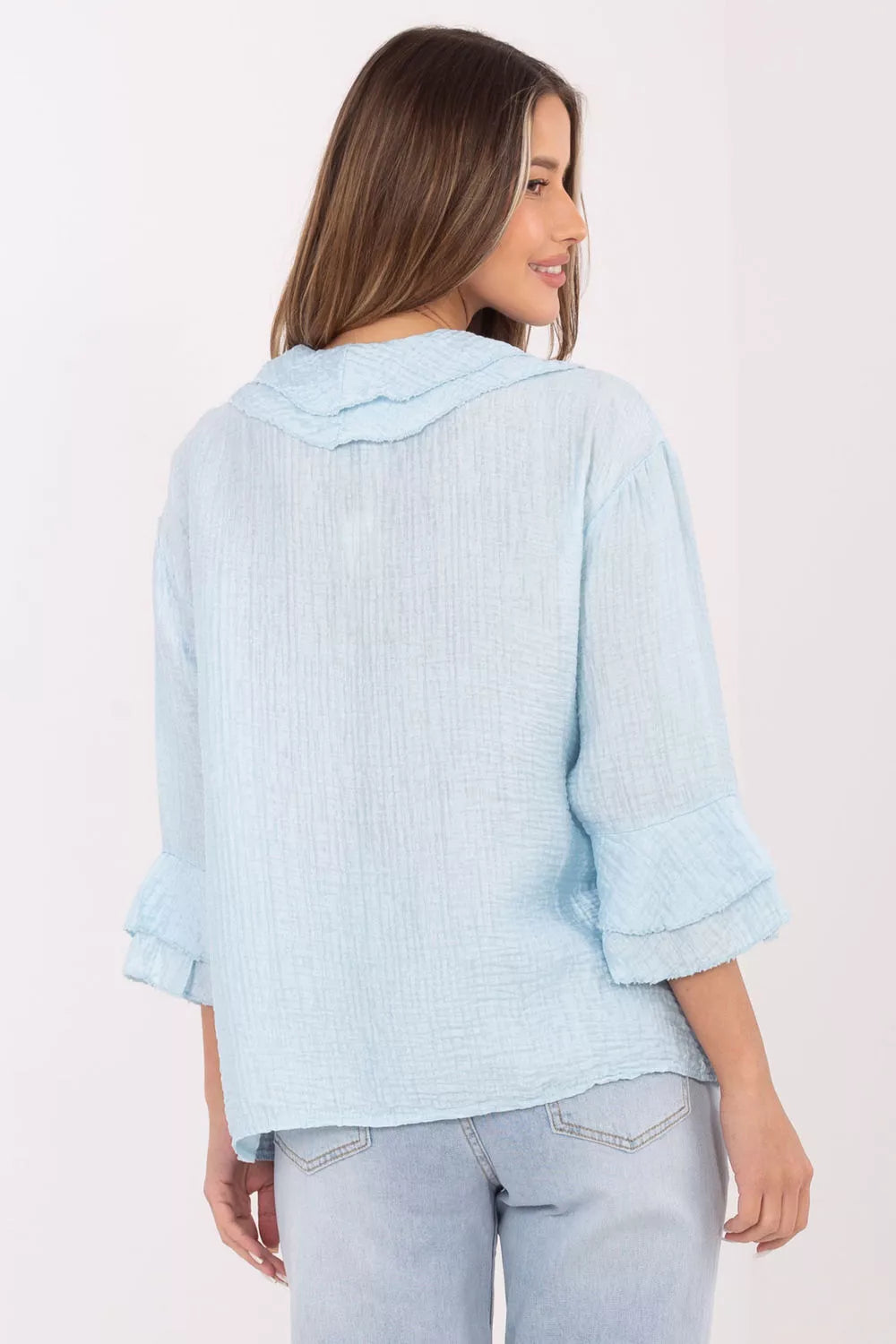 Marškiniai ilgomis rankovėmis, modelis 226239, Italy Moda