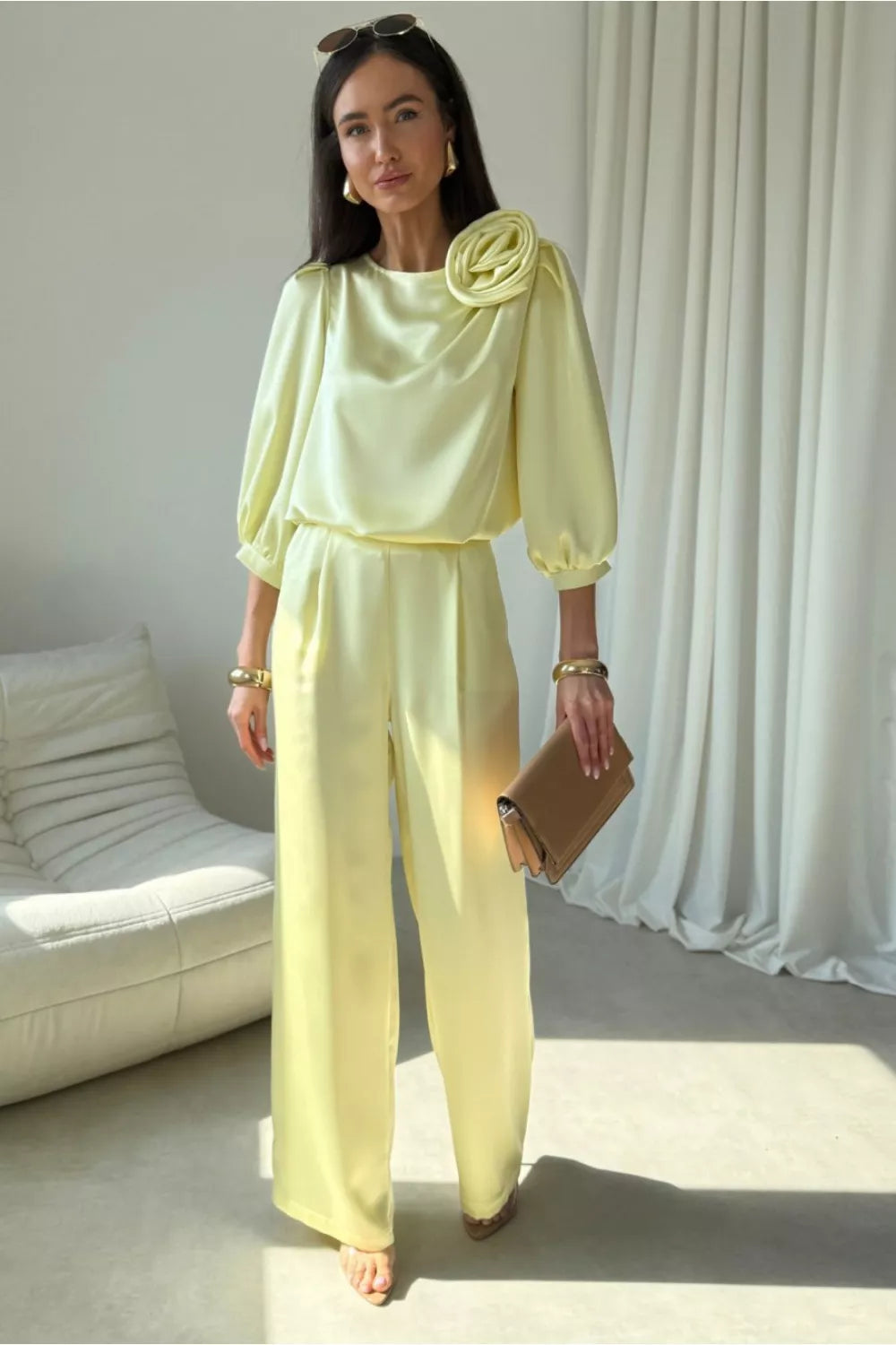 Moteriškos kelnės modelis 226283 Roco Fashion
