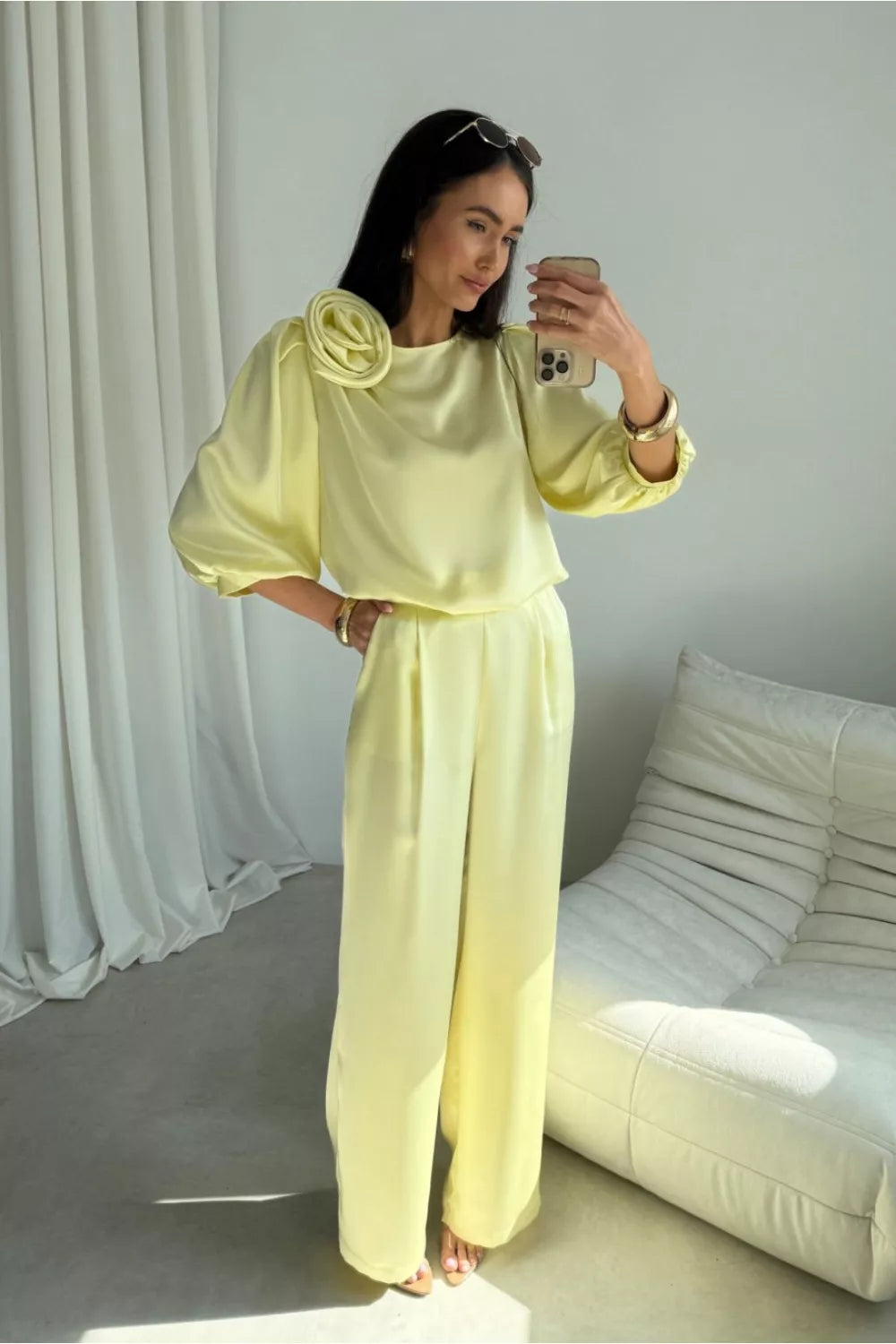 Moteriškos kelnės modelis 226283 Roco Fashion