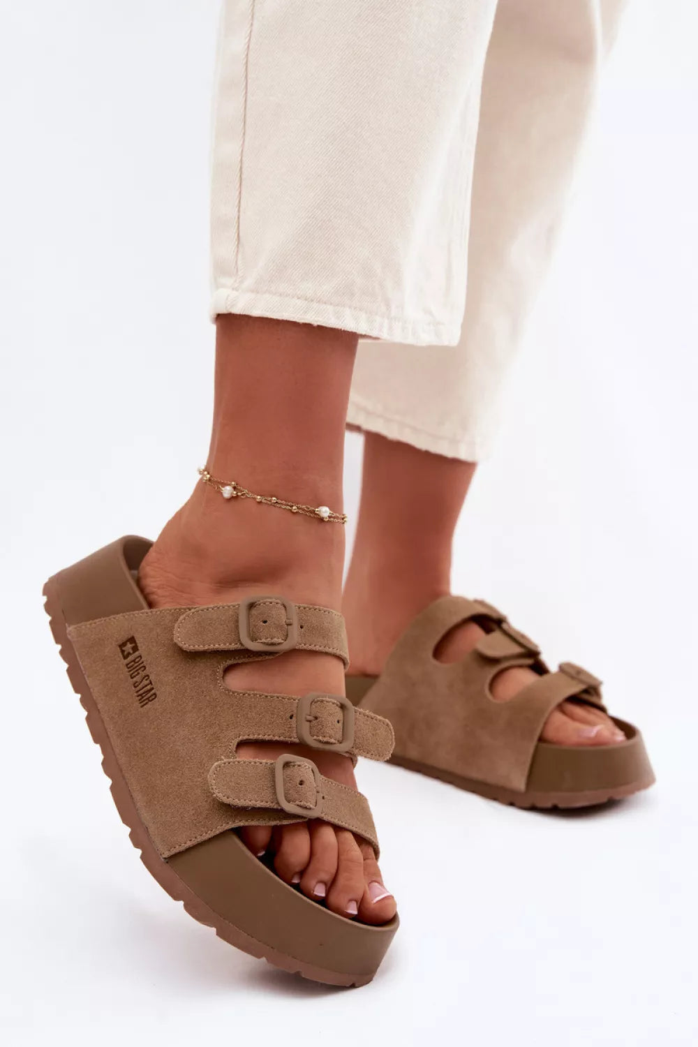 Šlepetės per pirštą, modelis 226350, Step in style