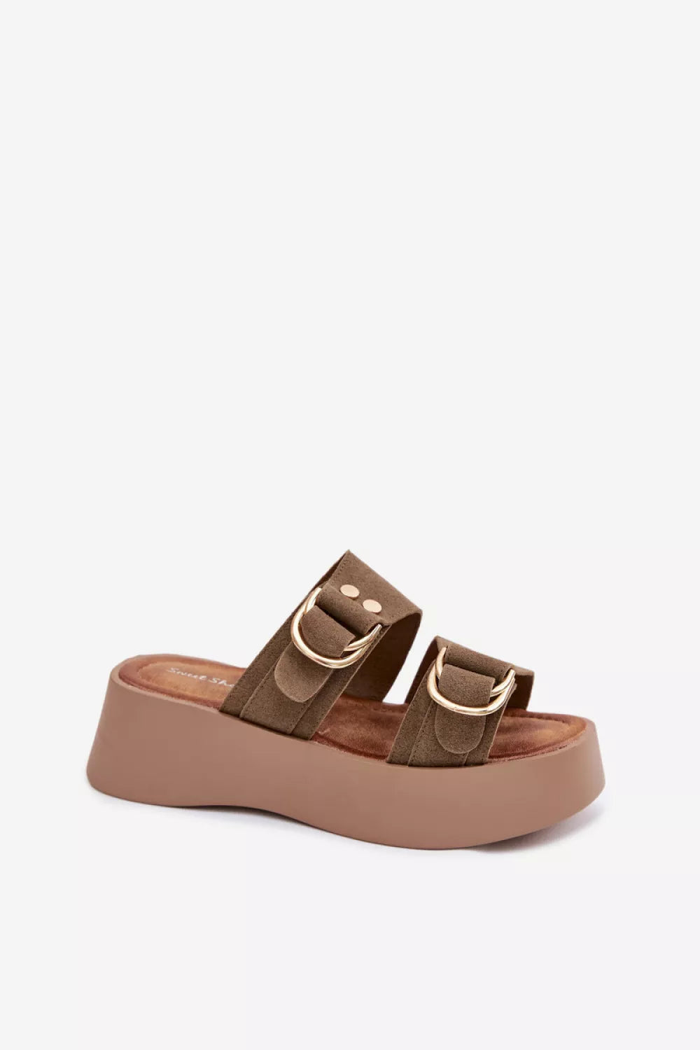 Klapki na platformie model 226360 Step in style