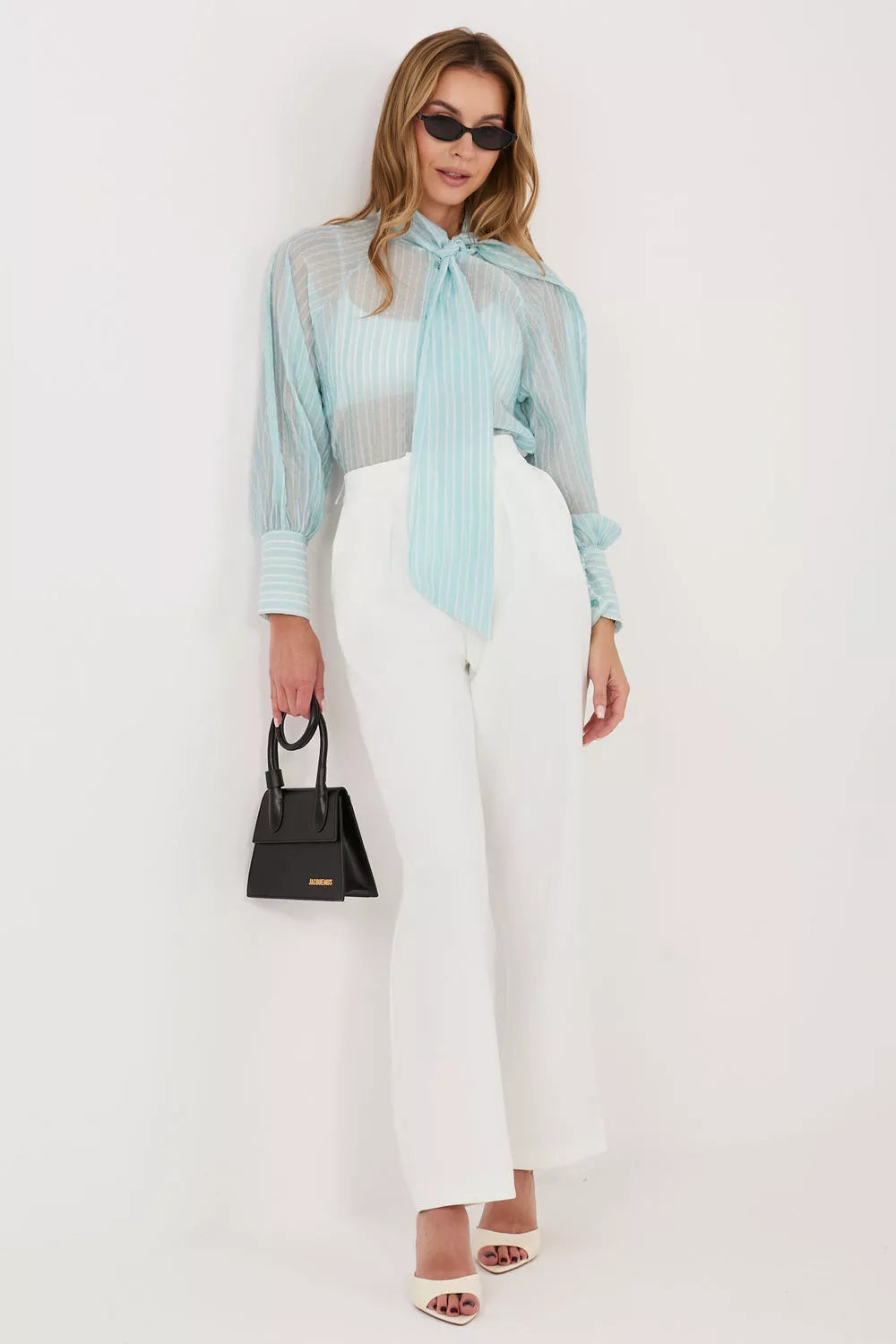 Marškiniai ilgomis rankovėmis modelis 226443 Italy Moda