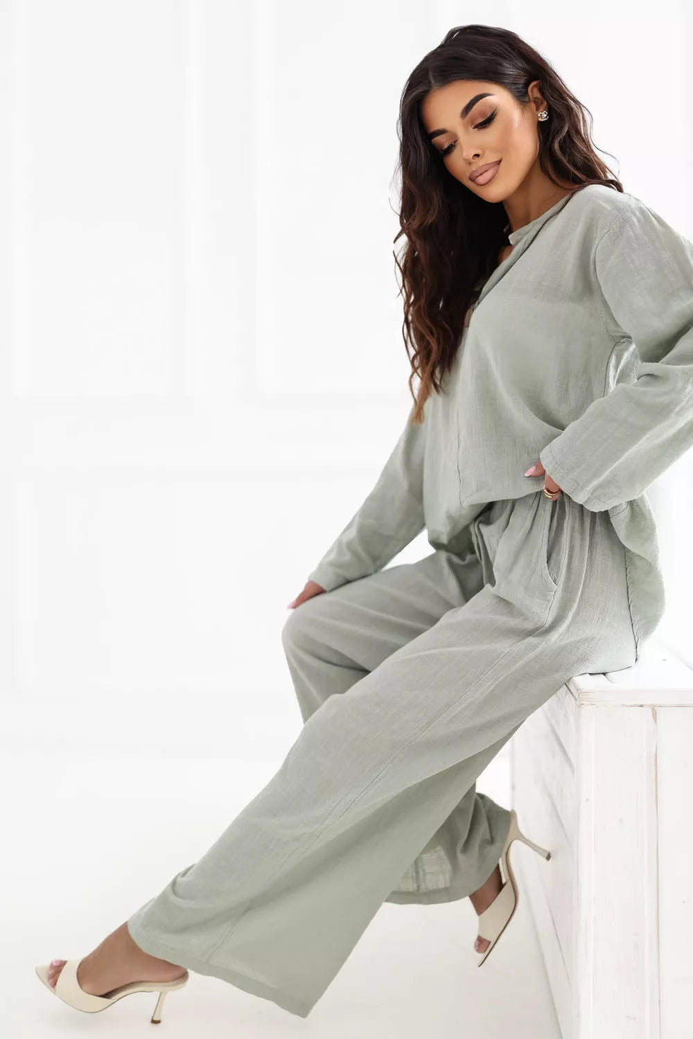 Moterų kelnės modelis 226445 Italy Moda