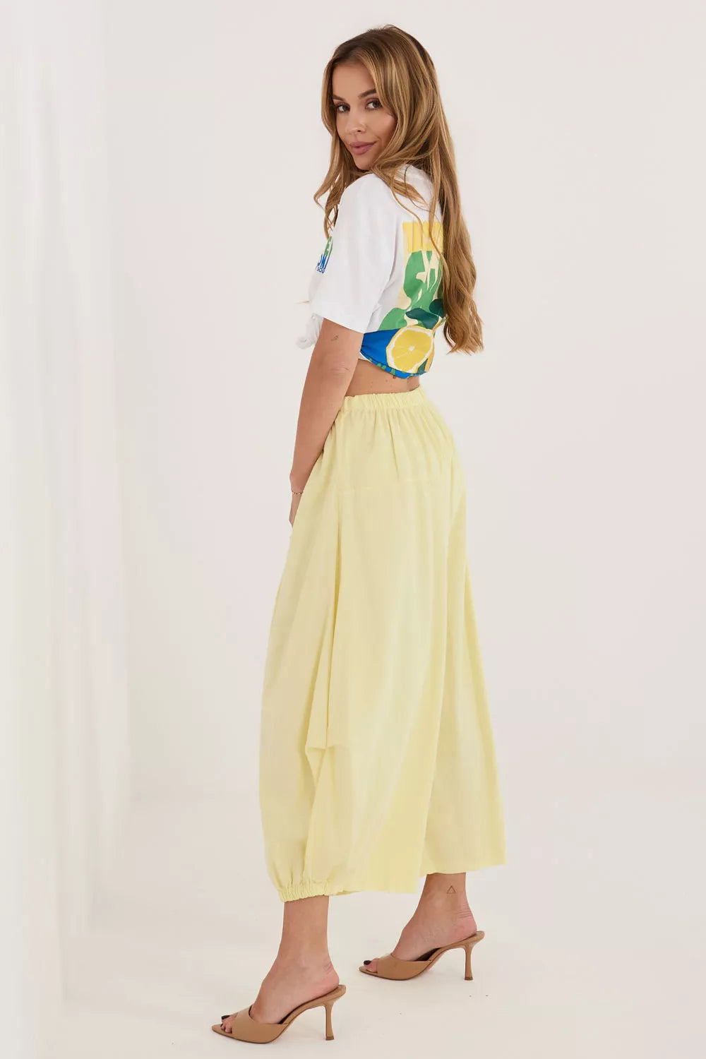velvetinės kelnės modelis 226449 Italy Moda
