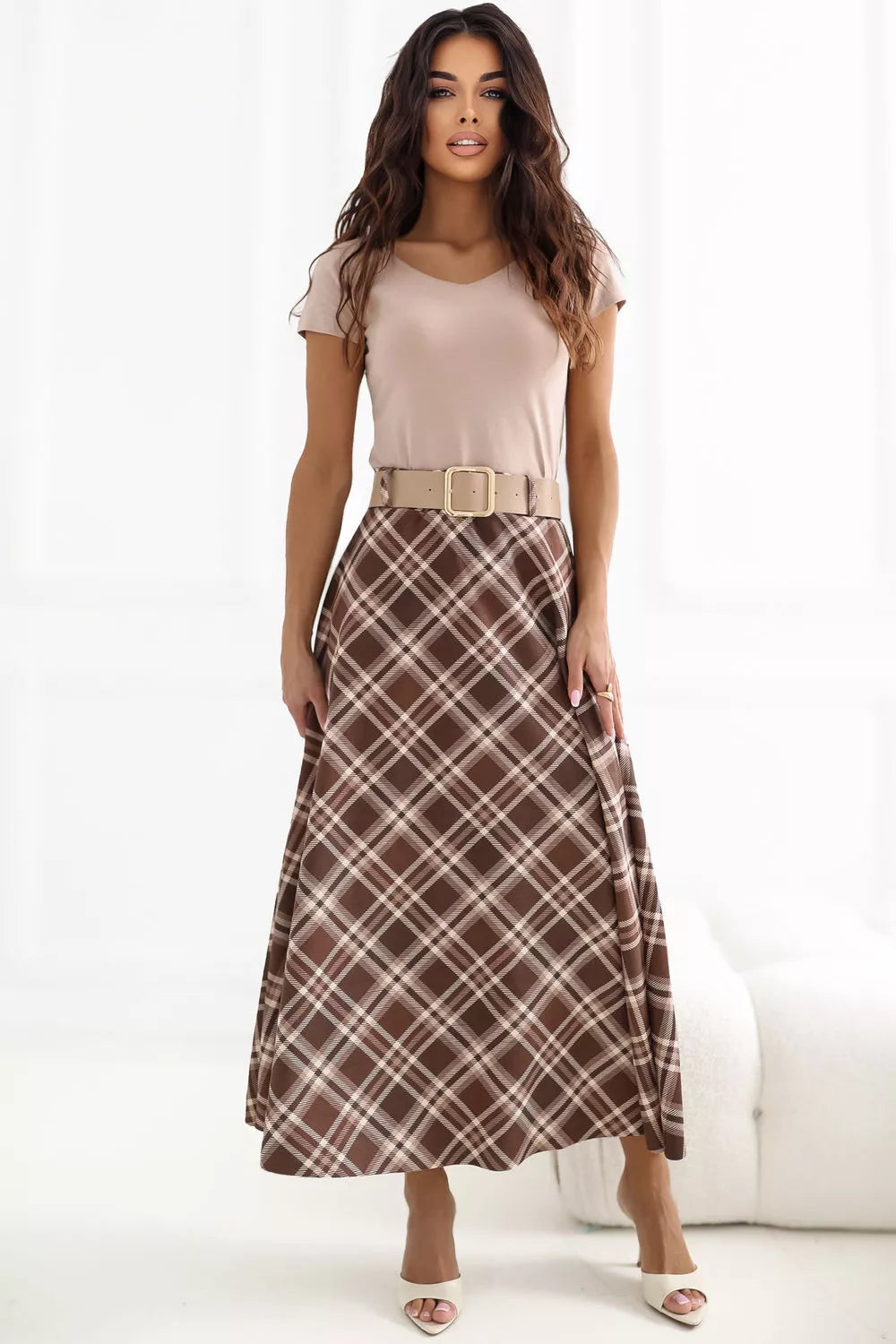 Ilgas sijonas modelis 226474 Italy Moda
