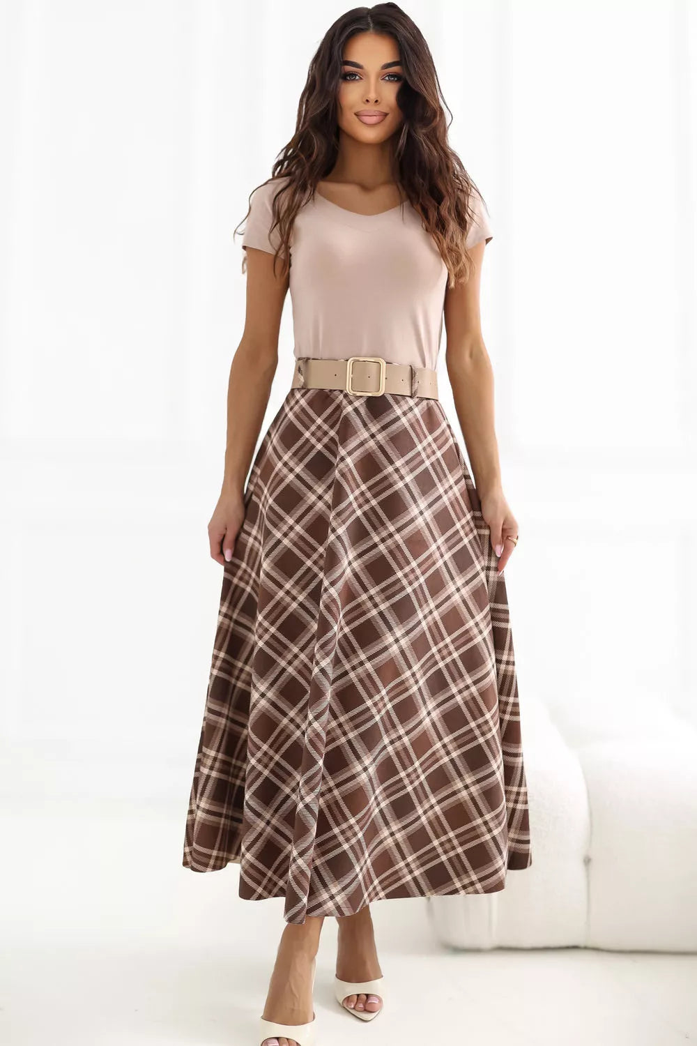 Ilgas sijonas modelis 226474 Italy Moda