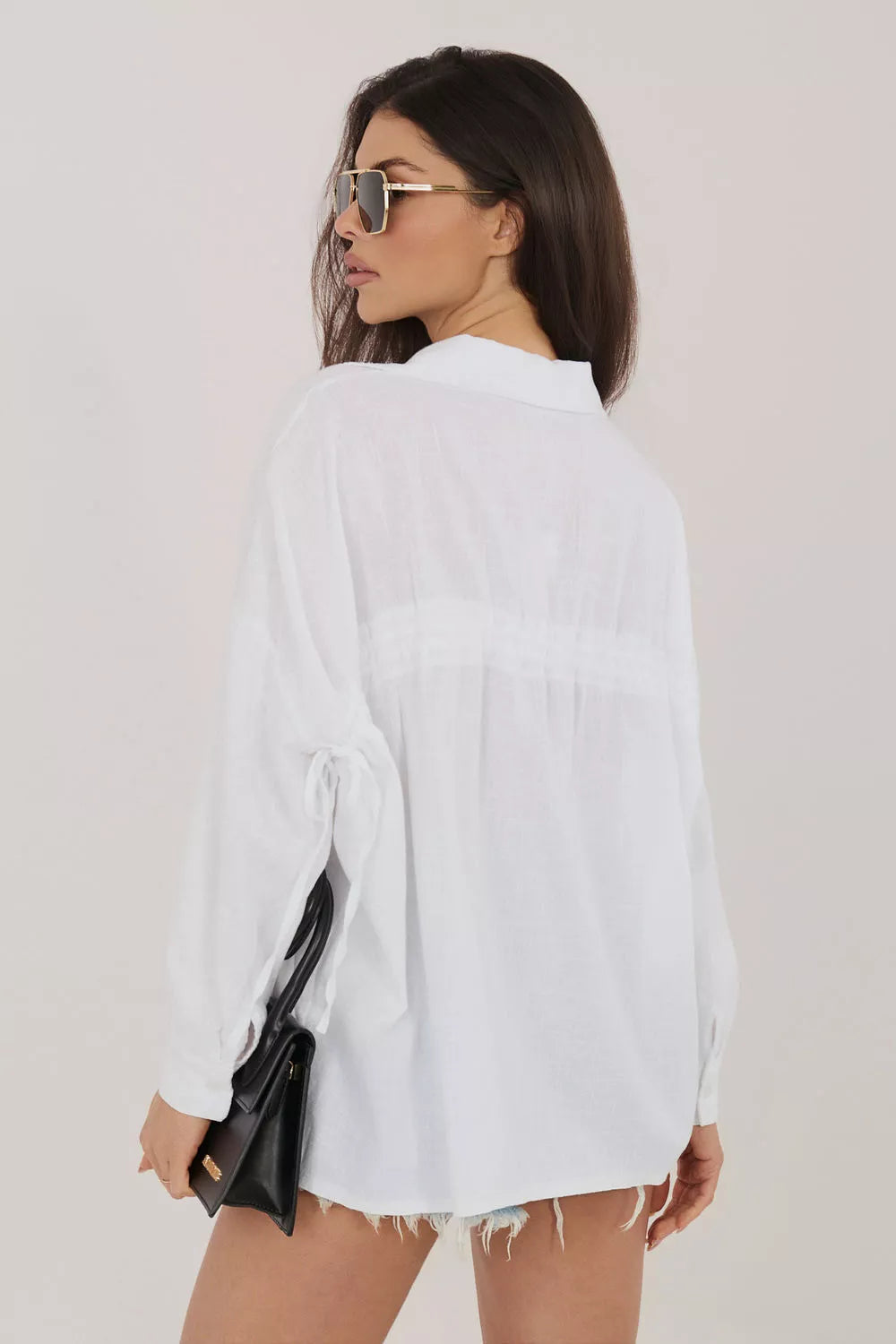 Marškiniai ilgomis rankovėmis, modelis 226477 Italy Moda