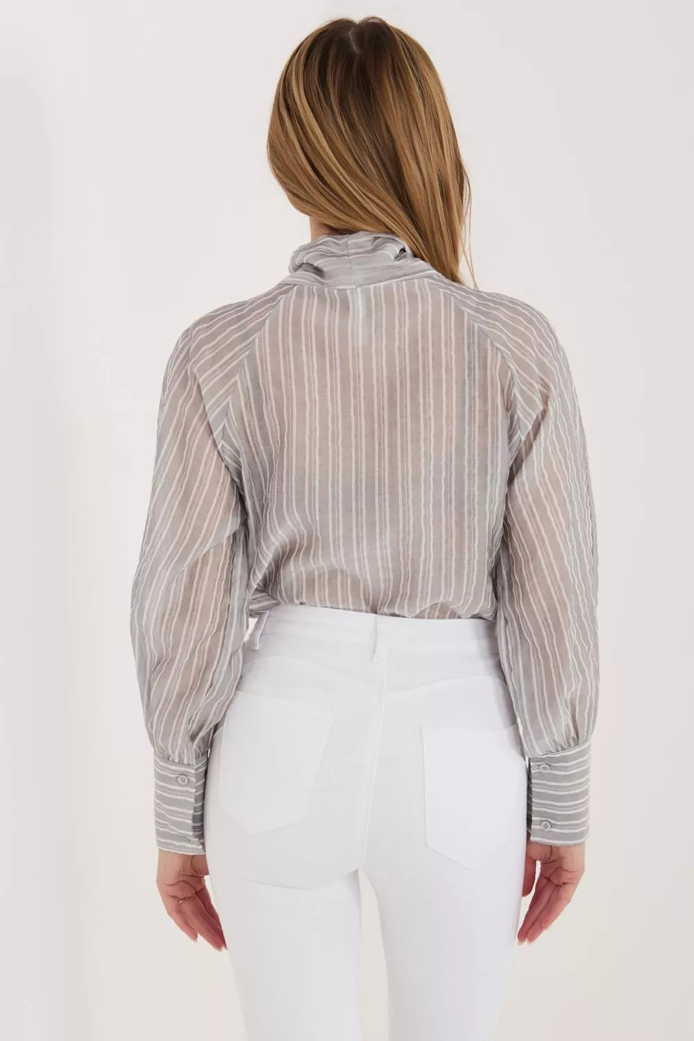Marškiniai ilgomis rankovėmis, modelis 226442 Italy Moda