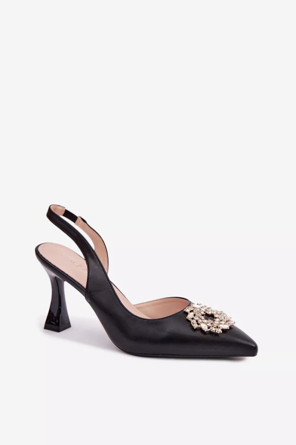 Basutės su kulnu, modelis 226501 Step in style