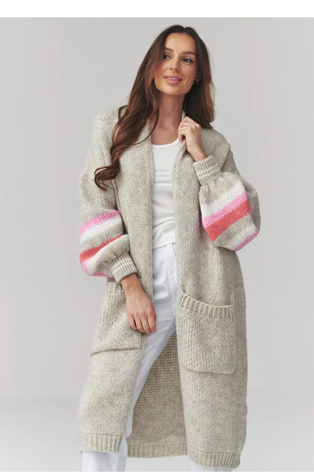 Kardiganas Makadamia modelis 226864