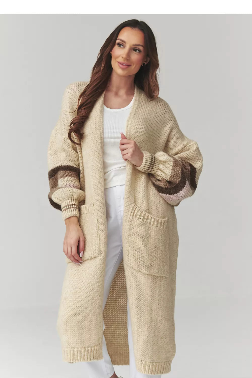 Kardiganas Makadamia modelis 226865