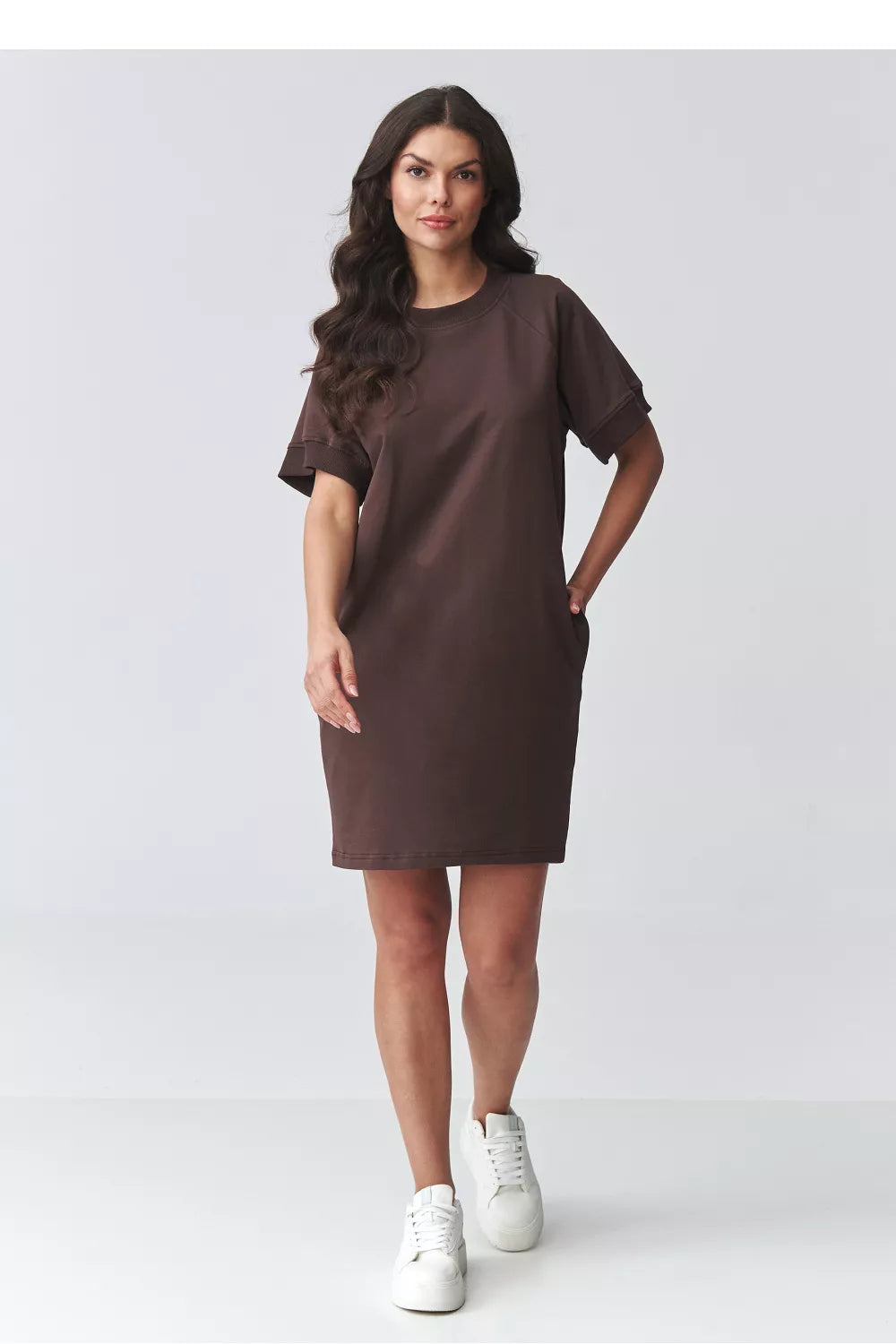 Dieninė suknelė, modelis 226890 Makadamia
