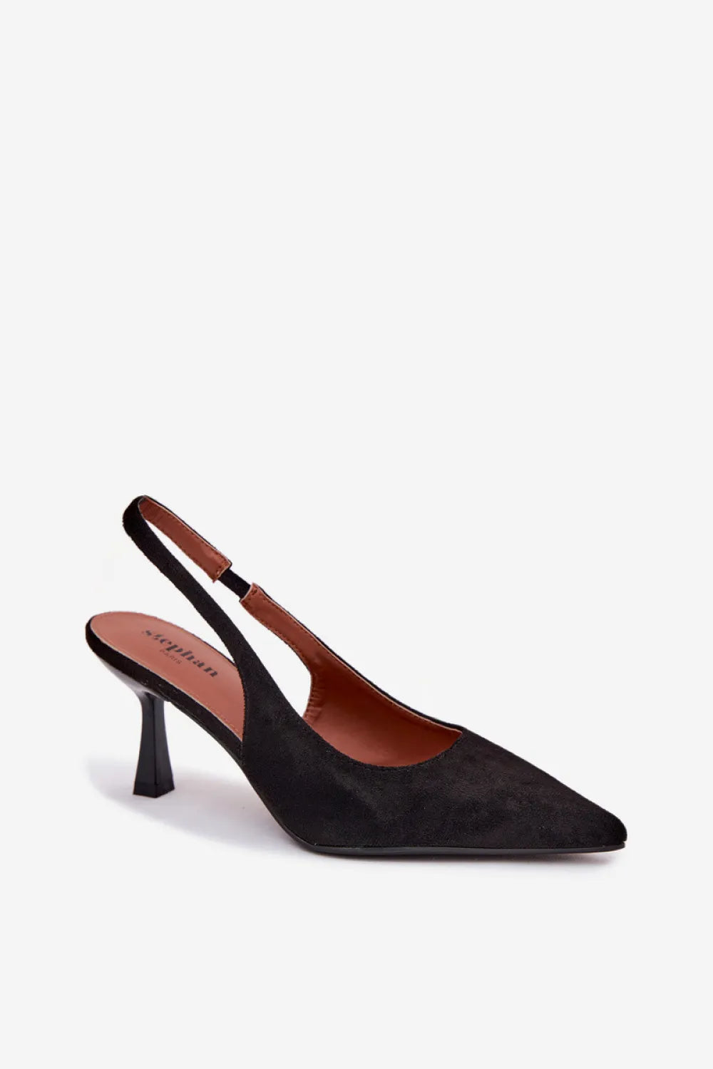 Basutės su kulnu, modelis 226917 Step in style