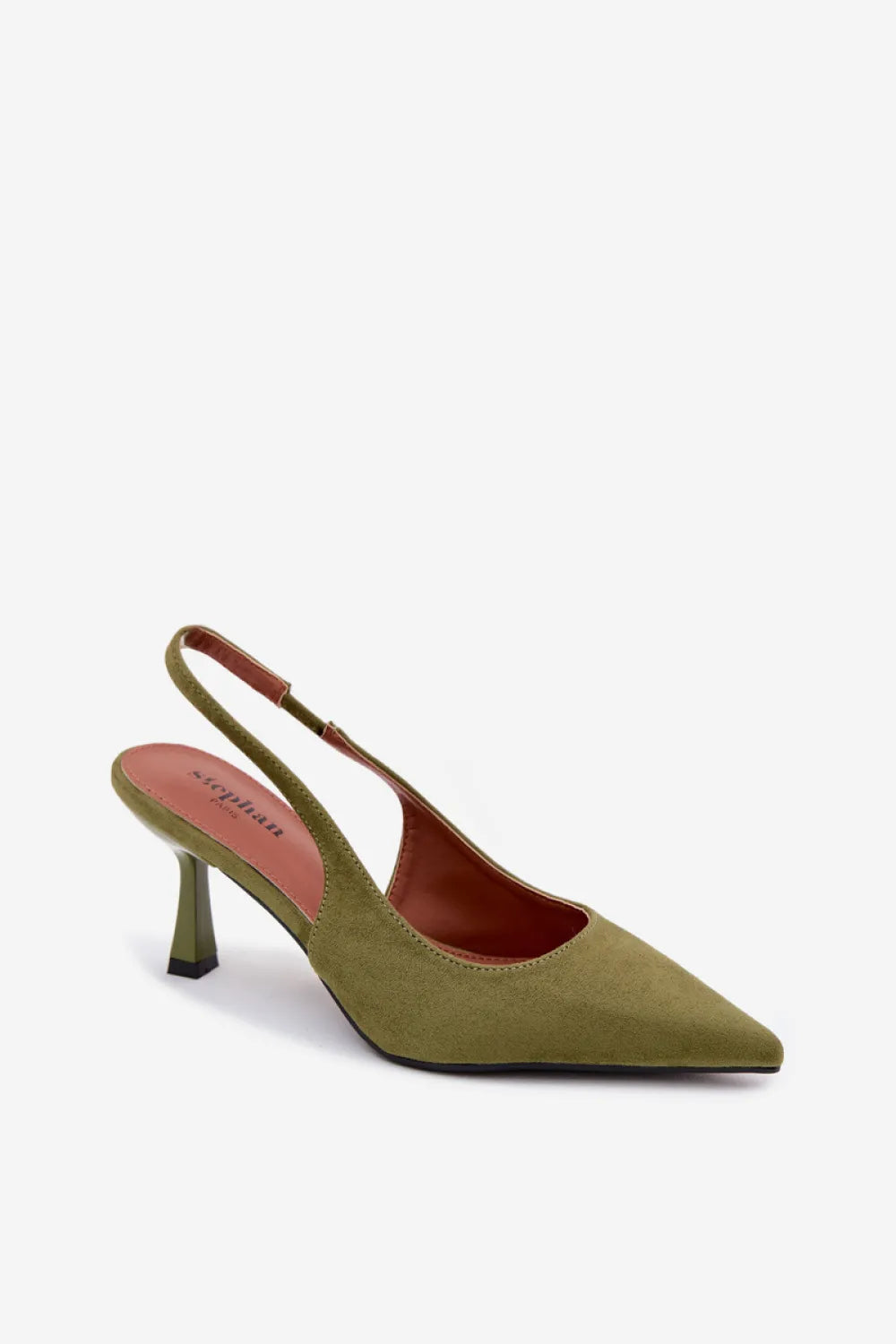 Basutės su kulnu, modelis 226918 Step in style