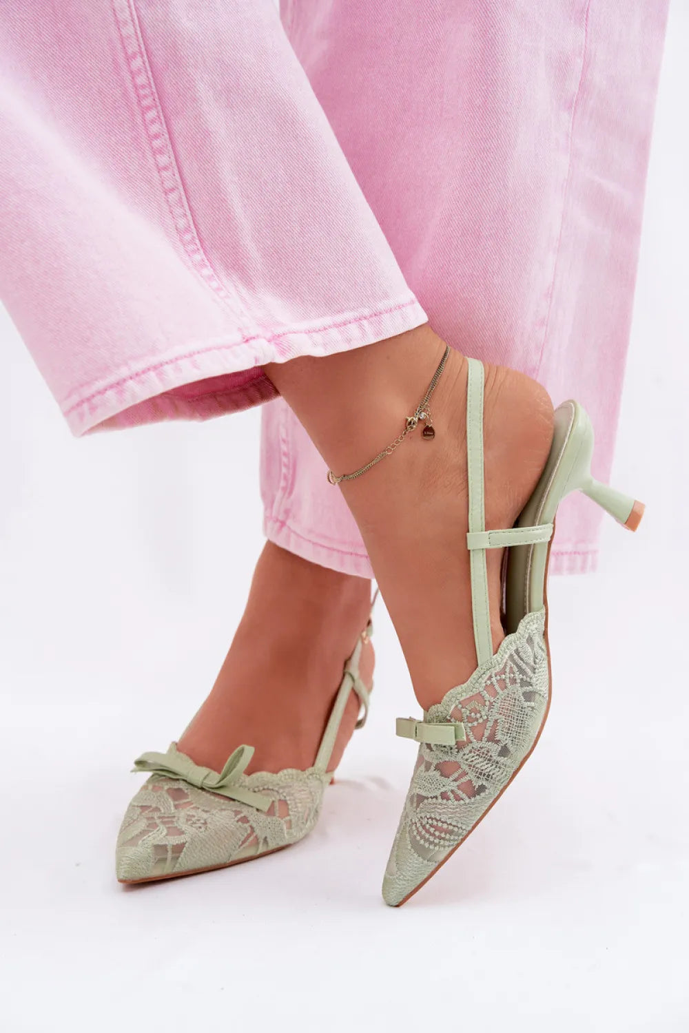 Basutės su kulnu modelis 226923 Step in style