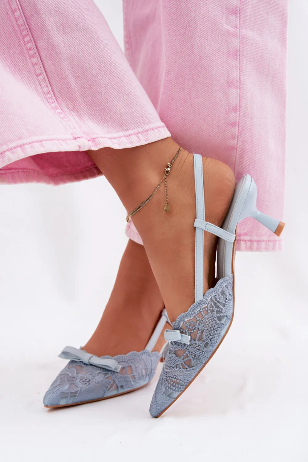 Basutės su kulnu, modelis 226925, Step in style