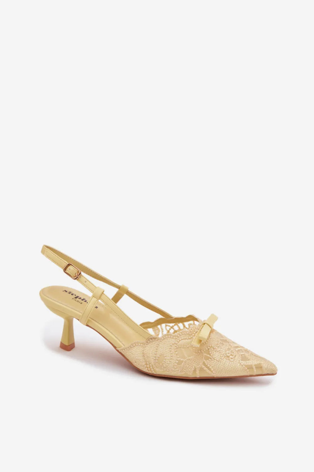 Basutės su kulnu, modelis 226926 Step in style