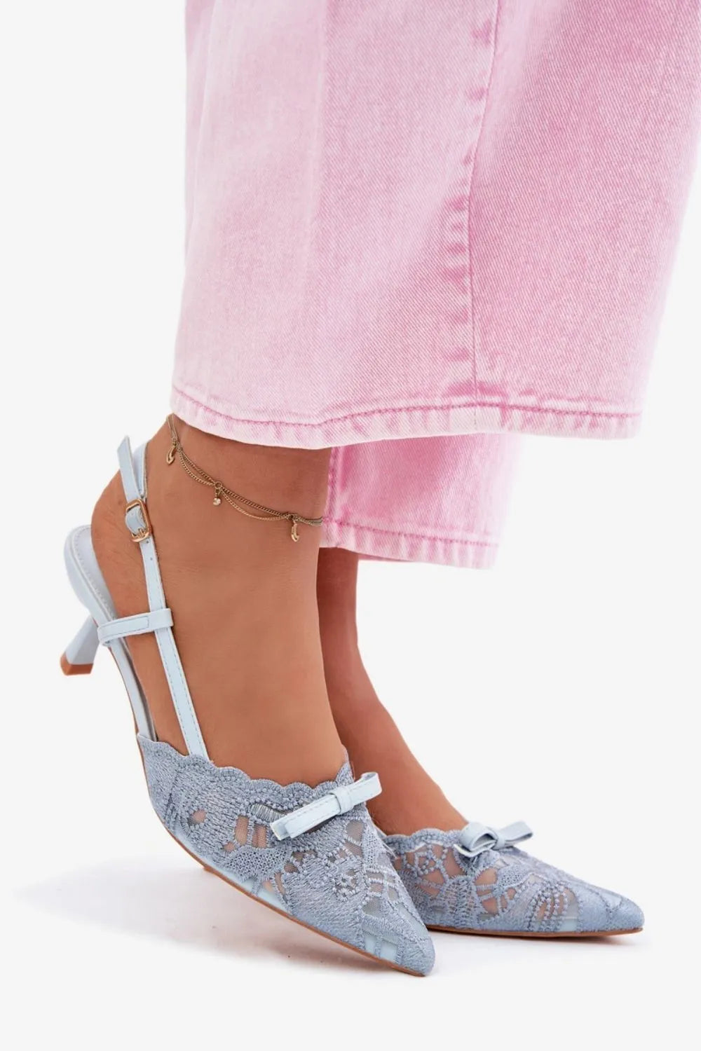 Basutės su kulnu, modelis 226925, Step in style