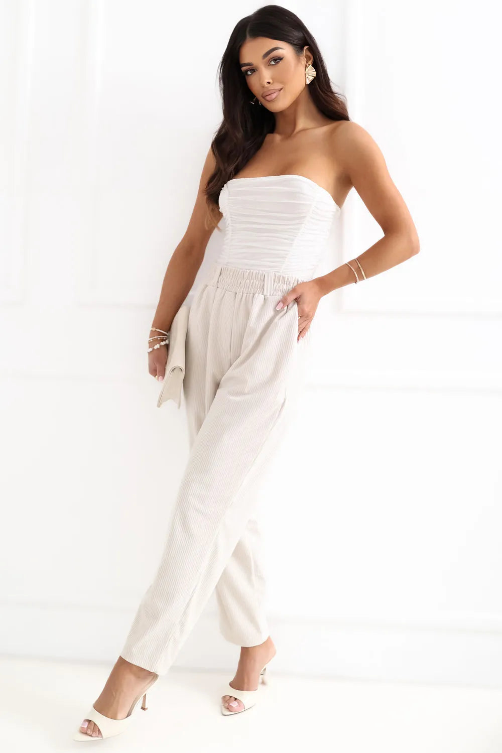 velvetinės kelnės modelis 226967 Rue Paris