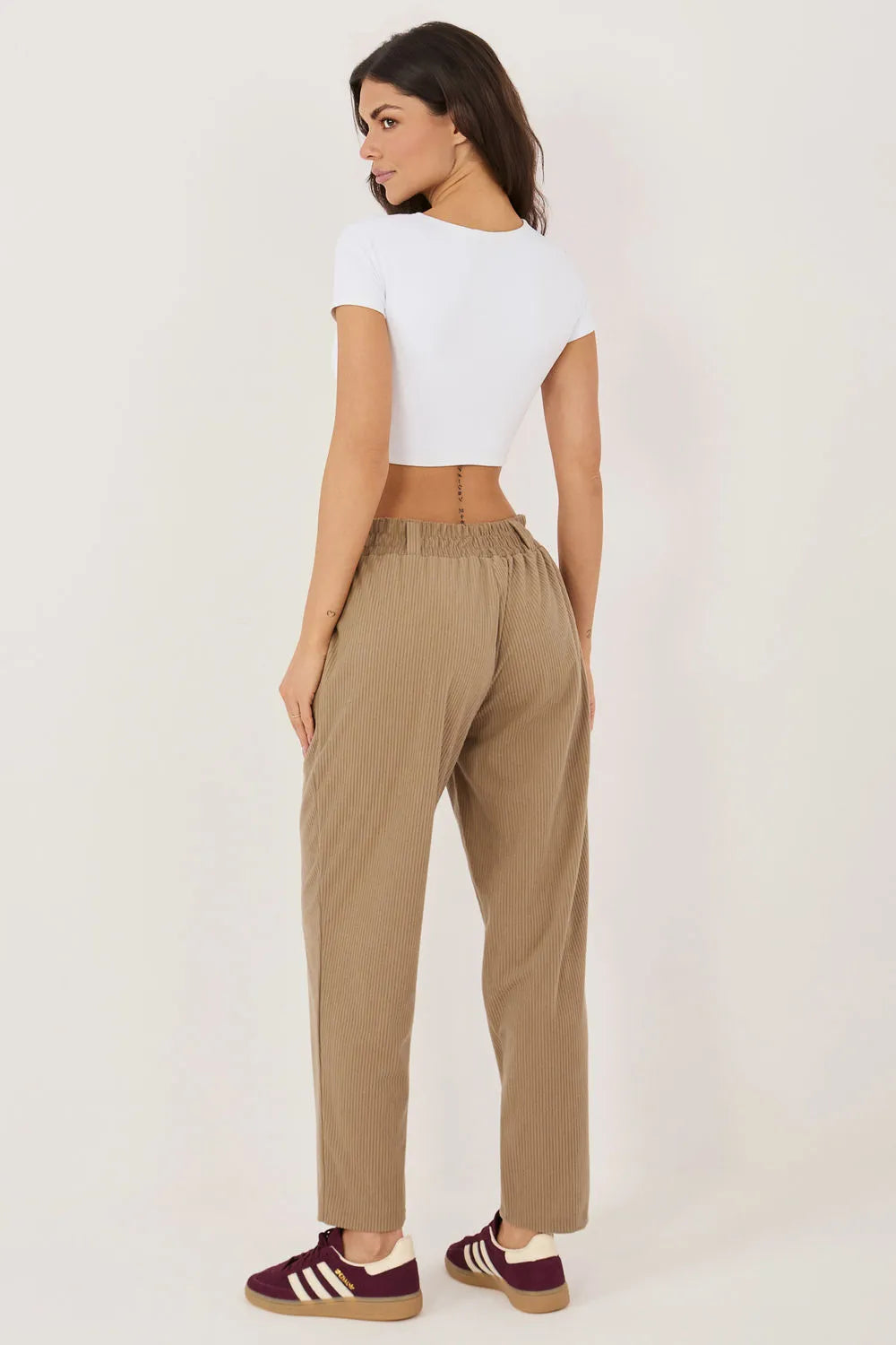 velvetinės kelnės modelis 226968 Rue Paris