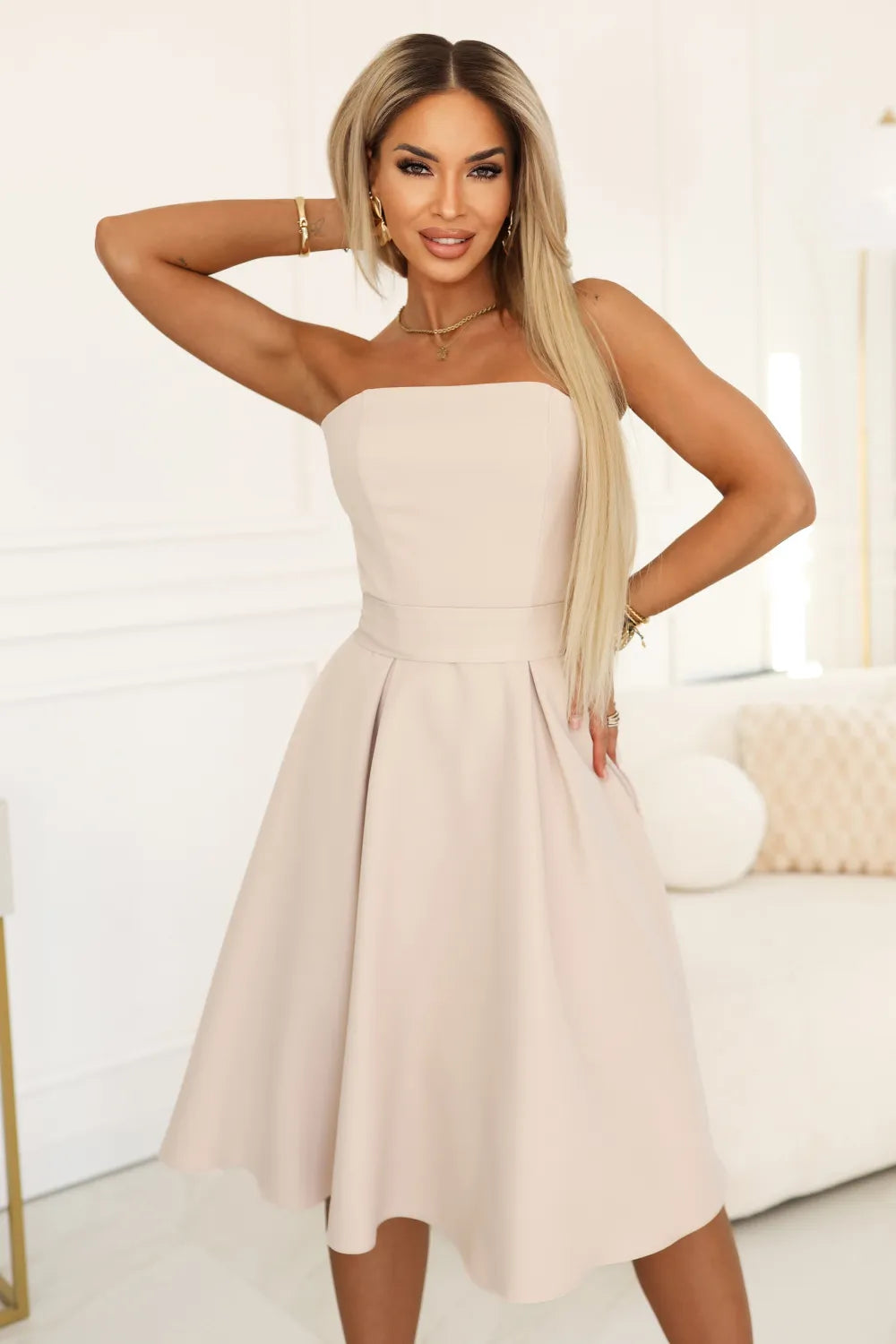 Kokteilinė suknelė modelis 227085 Numoco