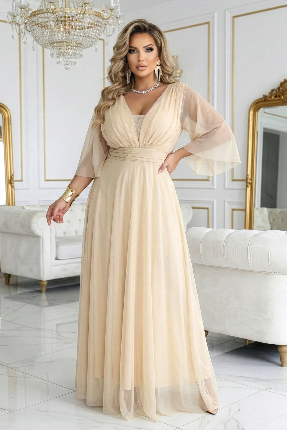 Ilga suknelė modelis 227124 Numoco