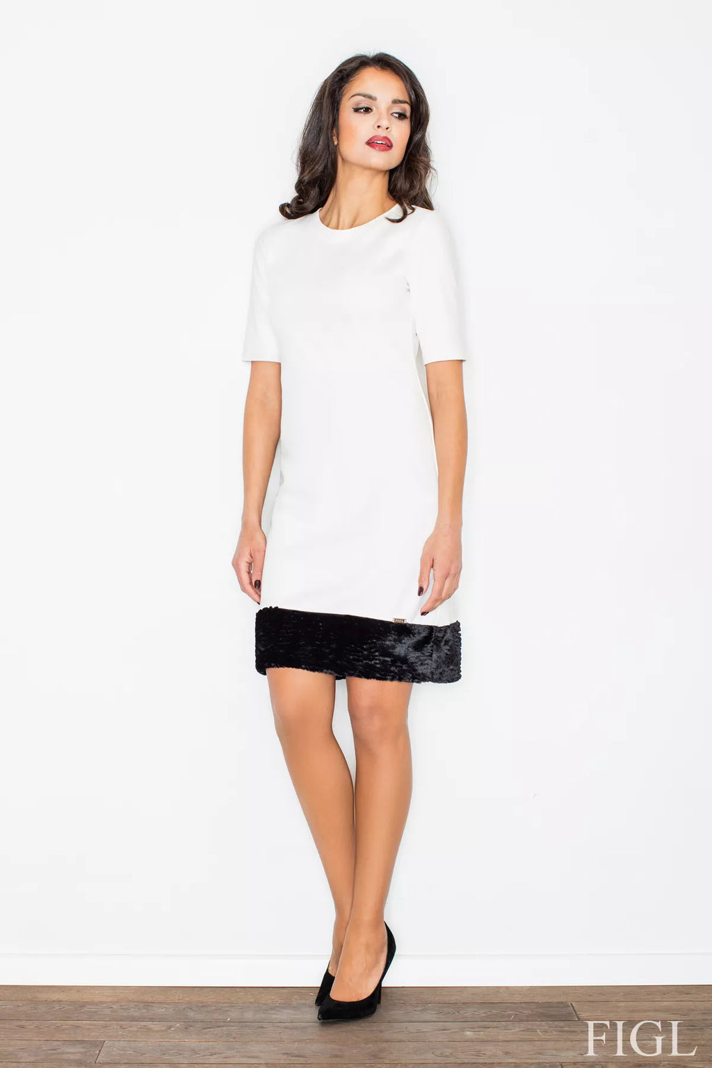 Dieninė suknelė, modelis 49853, Figl