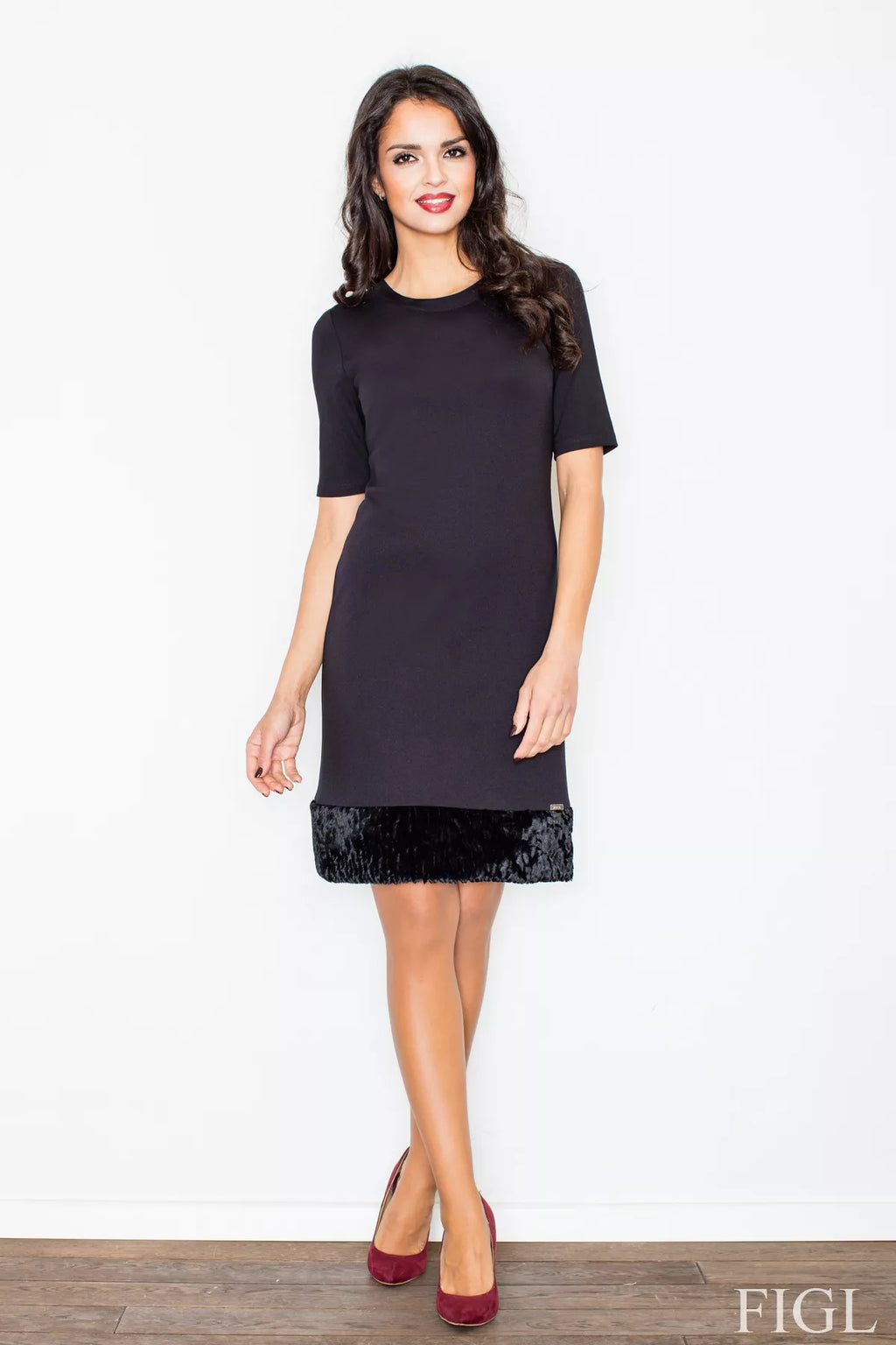 Dieninė suknelė, modelis 49854, Figl