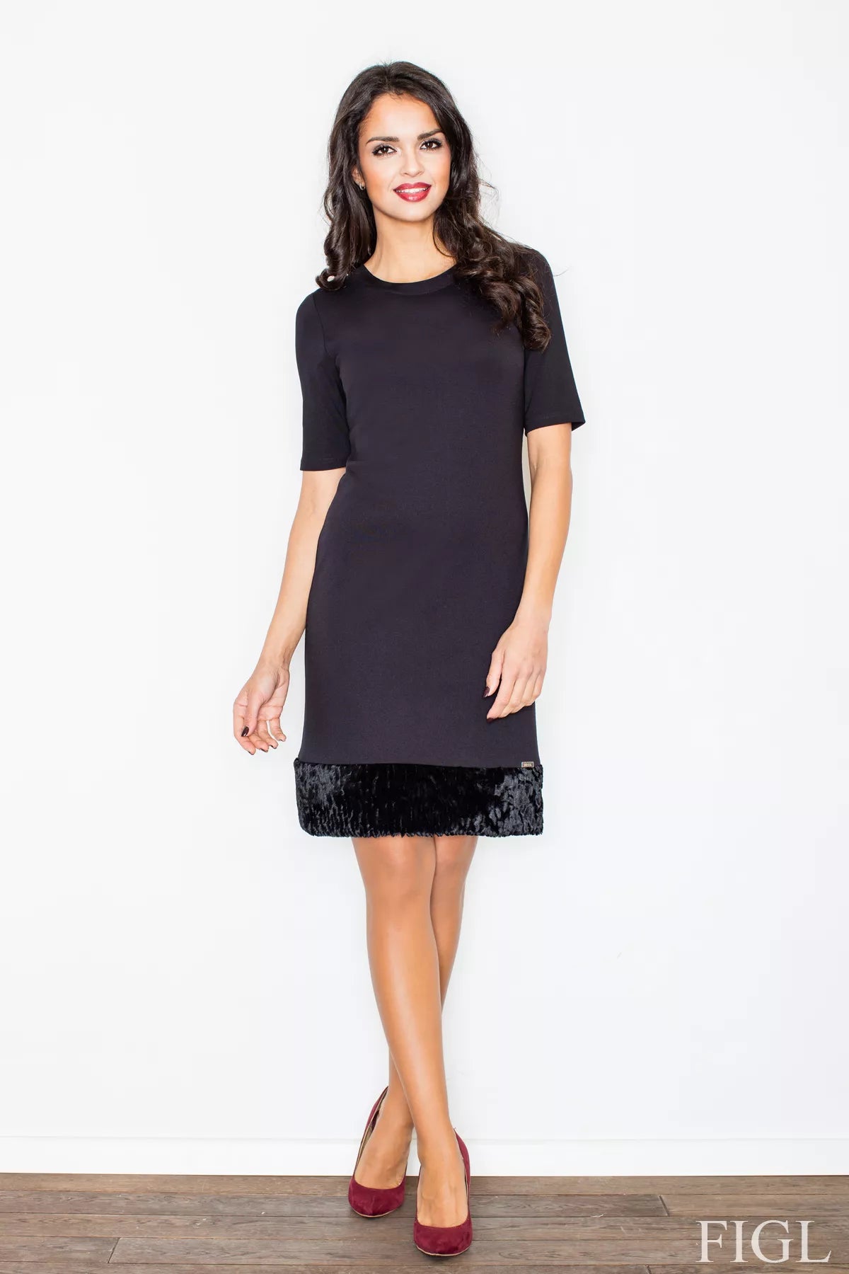 Dieninė suknelė, modelis 49854, Figl