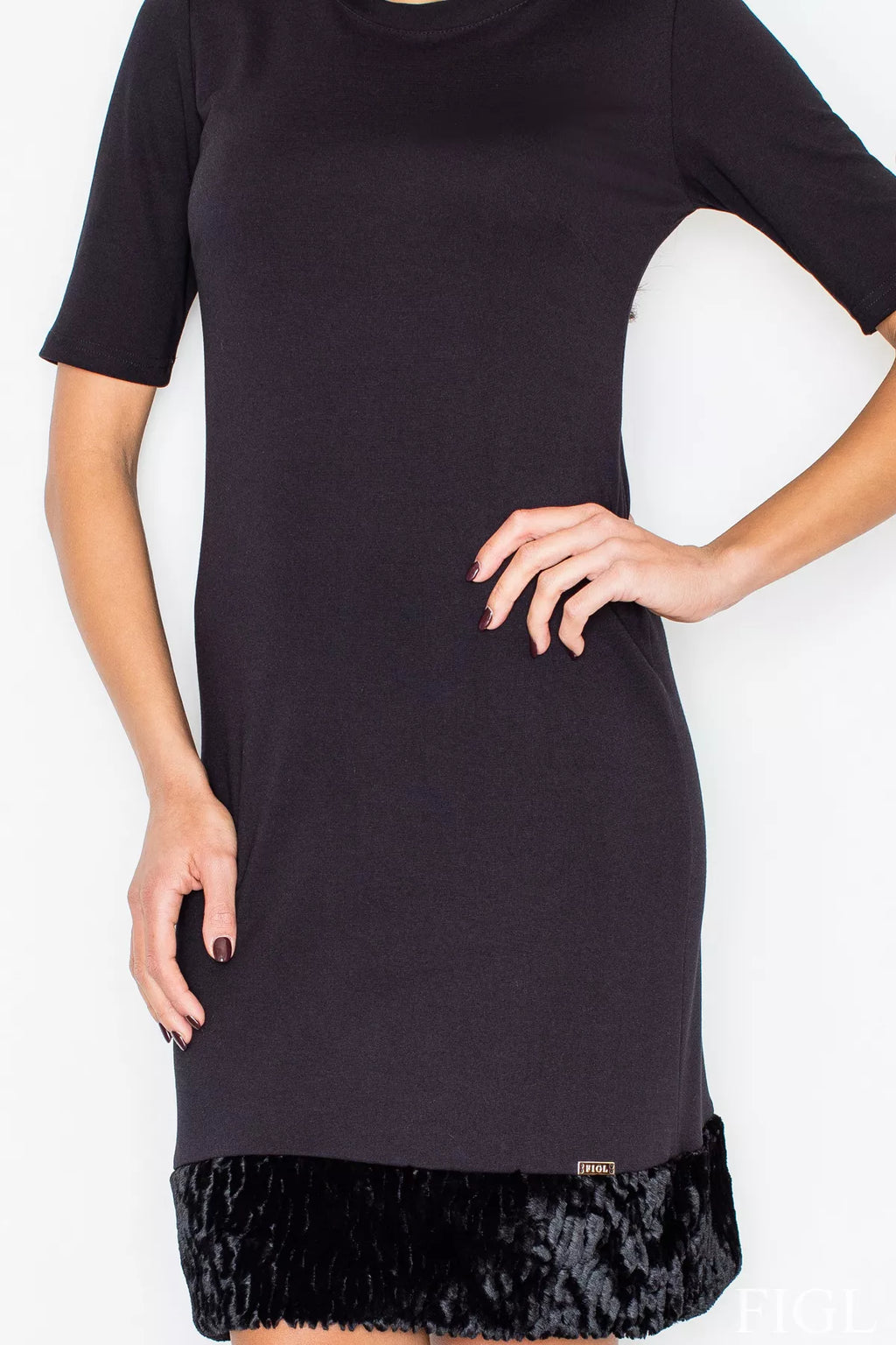 Dieninė suknelė, modelis 49854, Figl