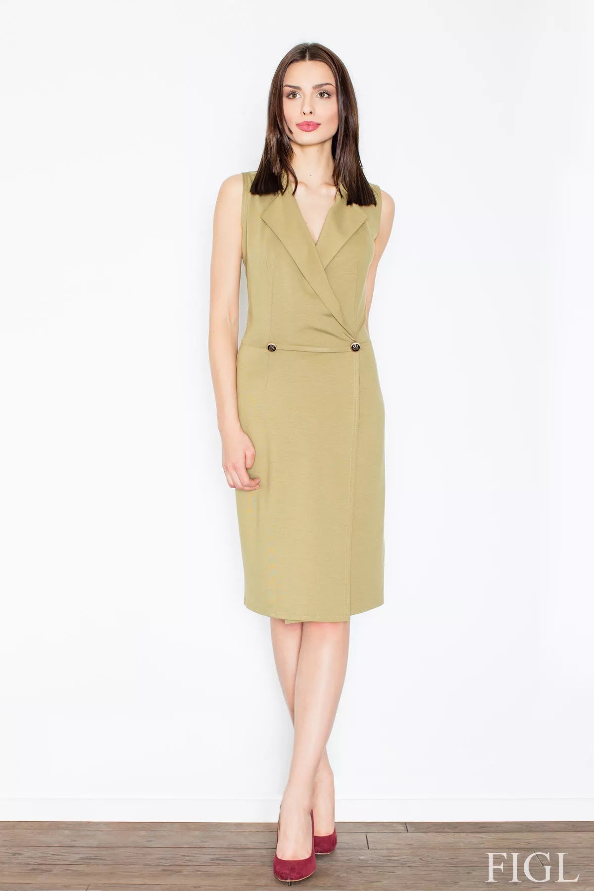 Dieninė suknelė, modelis 52574, Figl