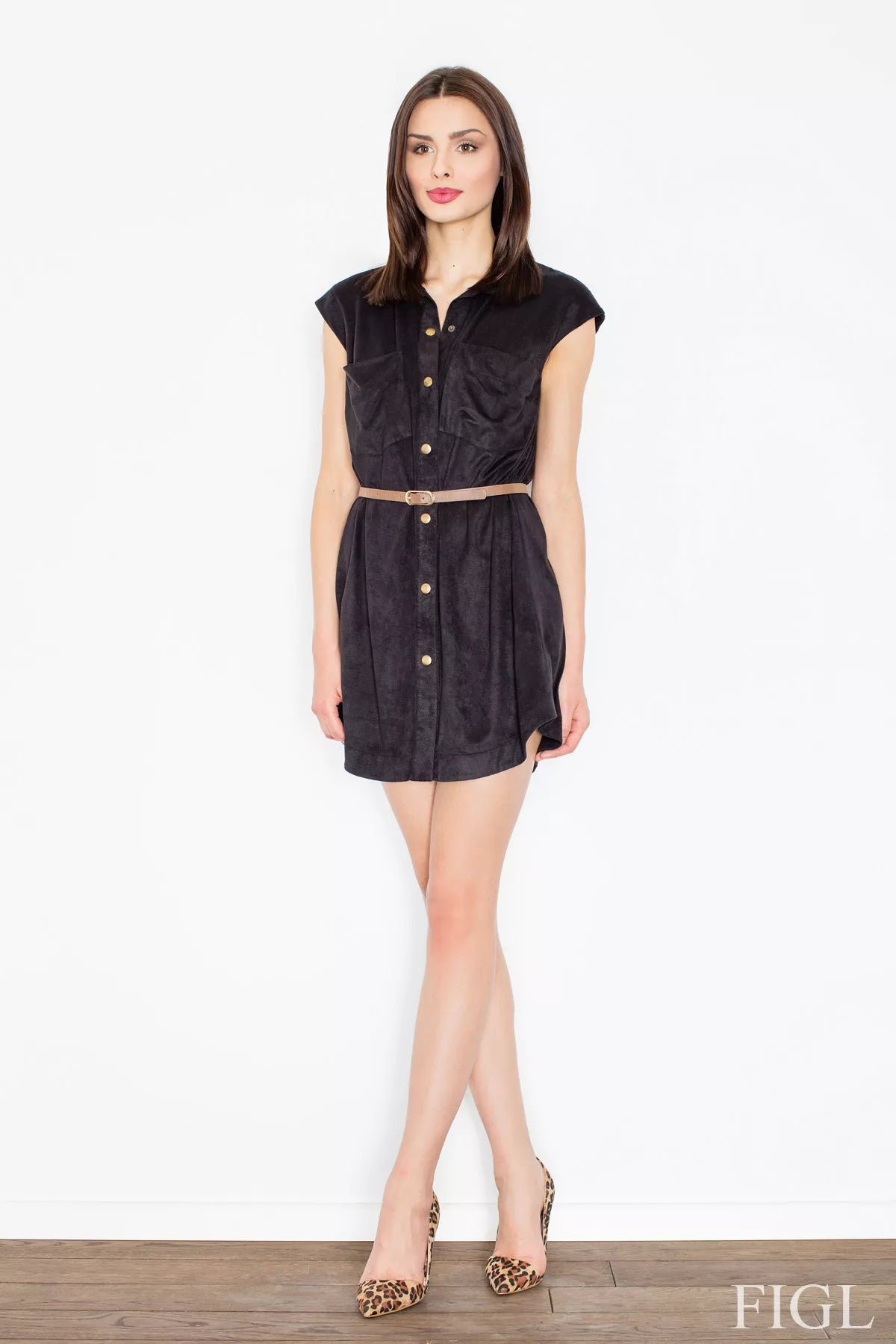 Dieninė suknelė, modelis 52577, Figl