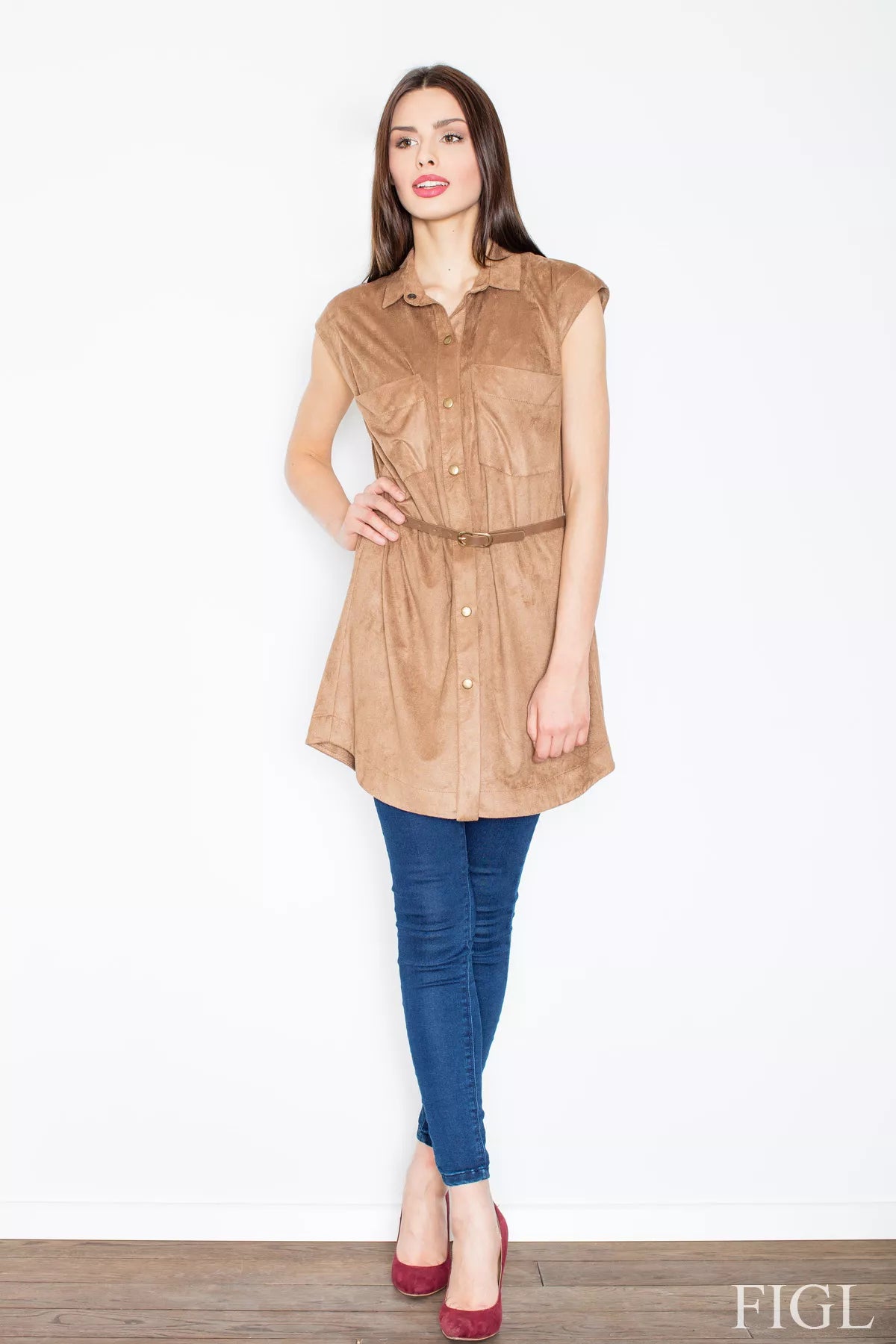 Dieninė suknelė, modelis 52578, Figl