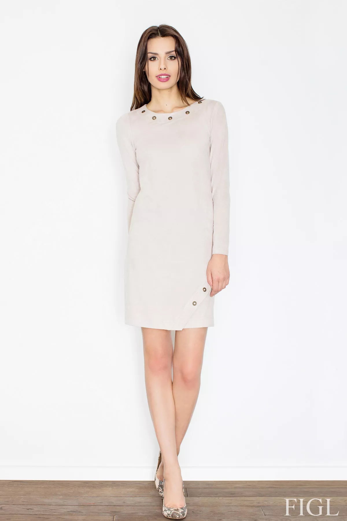 Dieninė suknelė, modelis 52603, Figl