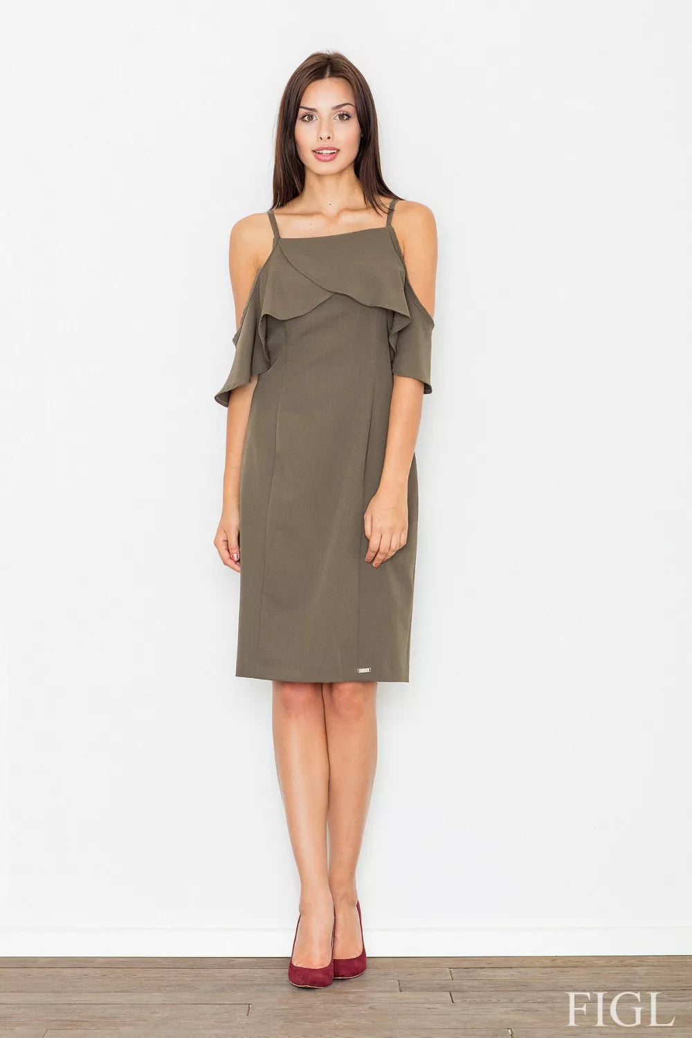 Suknelė kasdienai, modelis 60714, Figl